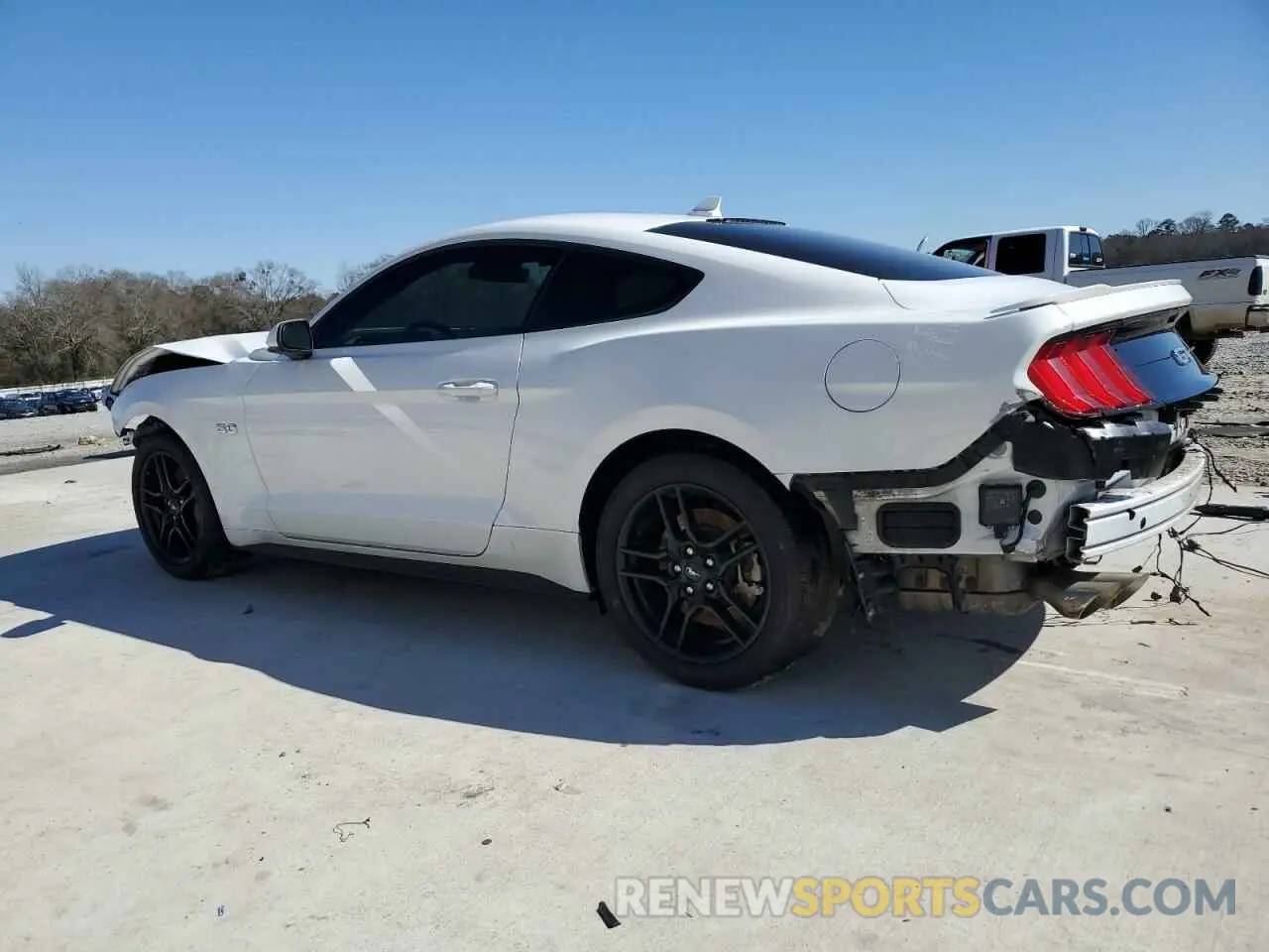2 Photograph of a damaged car 1FA6P8CF8N5141337 FORD MUSTANG 2022