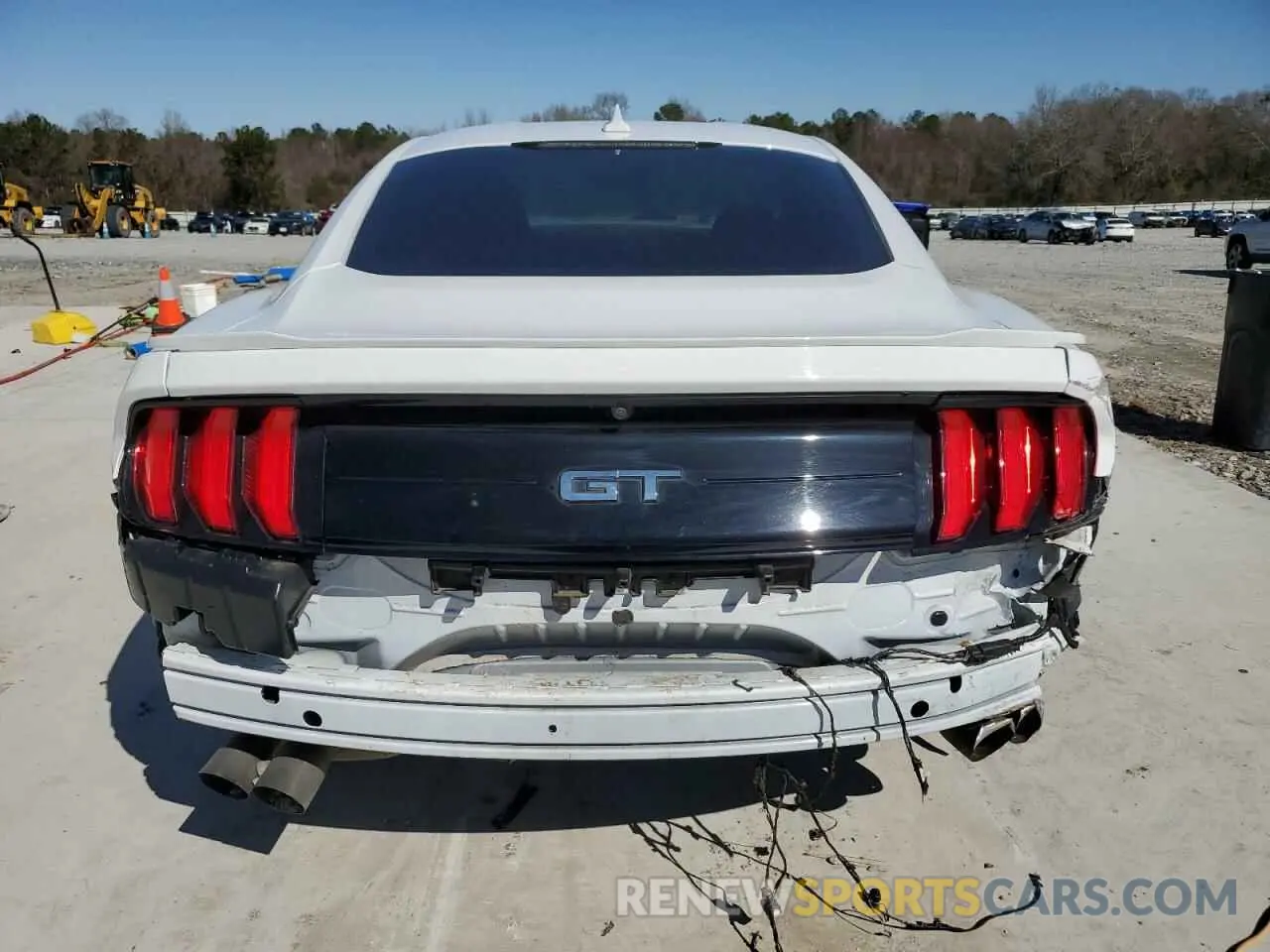 6 Photograph of a damaged car 1FA6P8CF8N5141337 FORD MUSTANG 2022