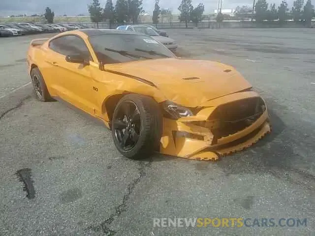 10 Photograph of a damaged car 1FA6P8CF8N5142200 FORD MUSTANG 2022