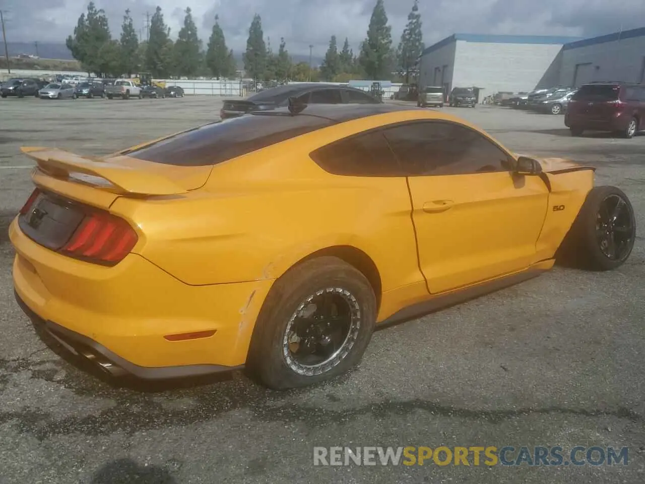 3 Photograph of a damaged car 1FA6P8CF8N5142200 FORD MUSTANG 2022
