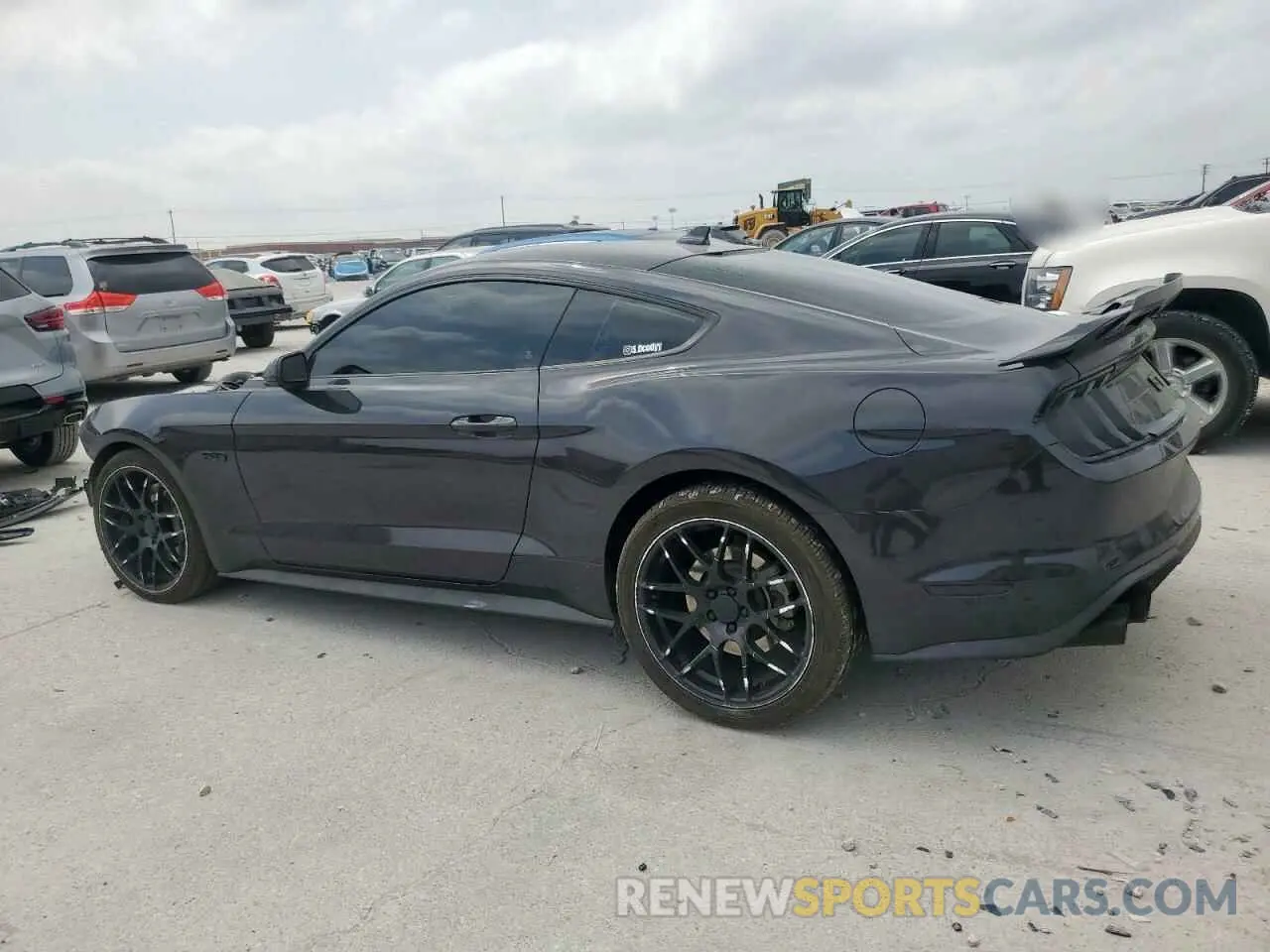 2 Photograph of a damaged car 1FA6P8CF8N5145937 FORD MUSTANG 2022