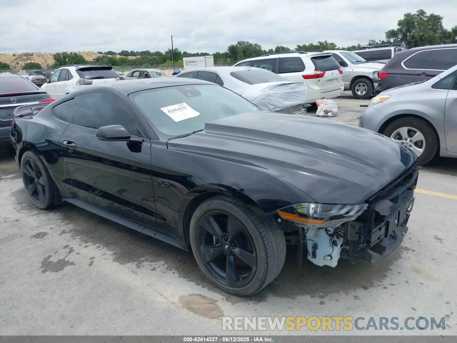 1 Photograph of a damaged car 1FA6P8CF8N5148045 FORD MUSTANG 2022