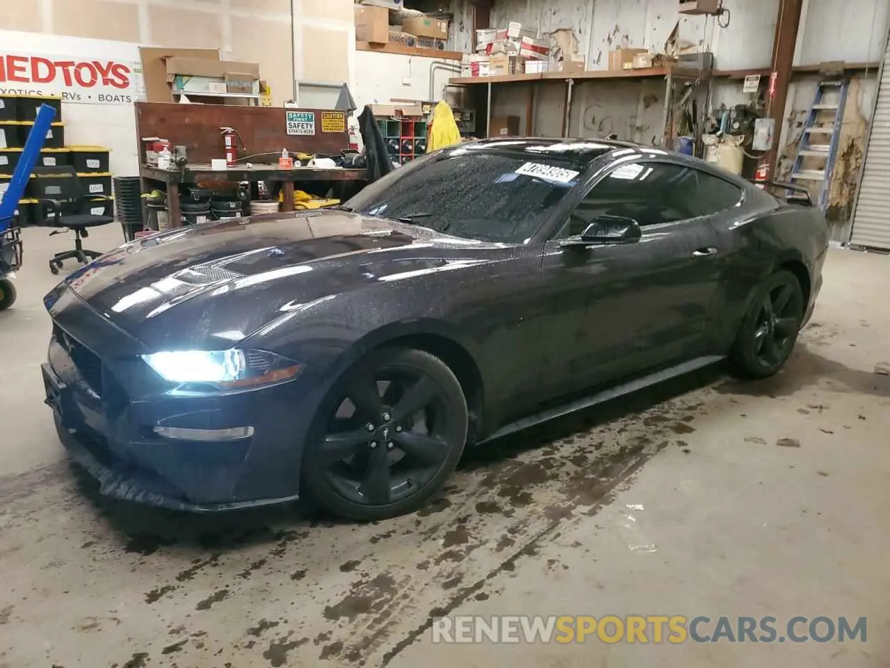 1 Photograph of a damaged car 1FA6P8CF9N5108637 FORD MUSTANG 2022