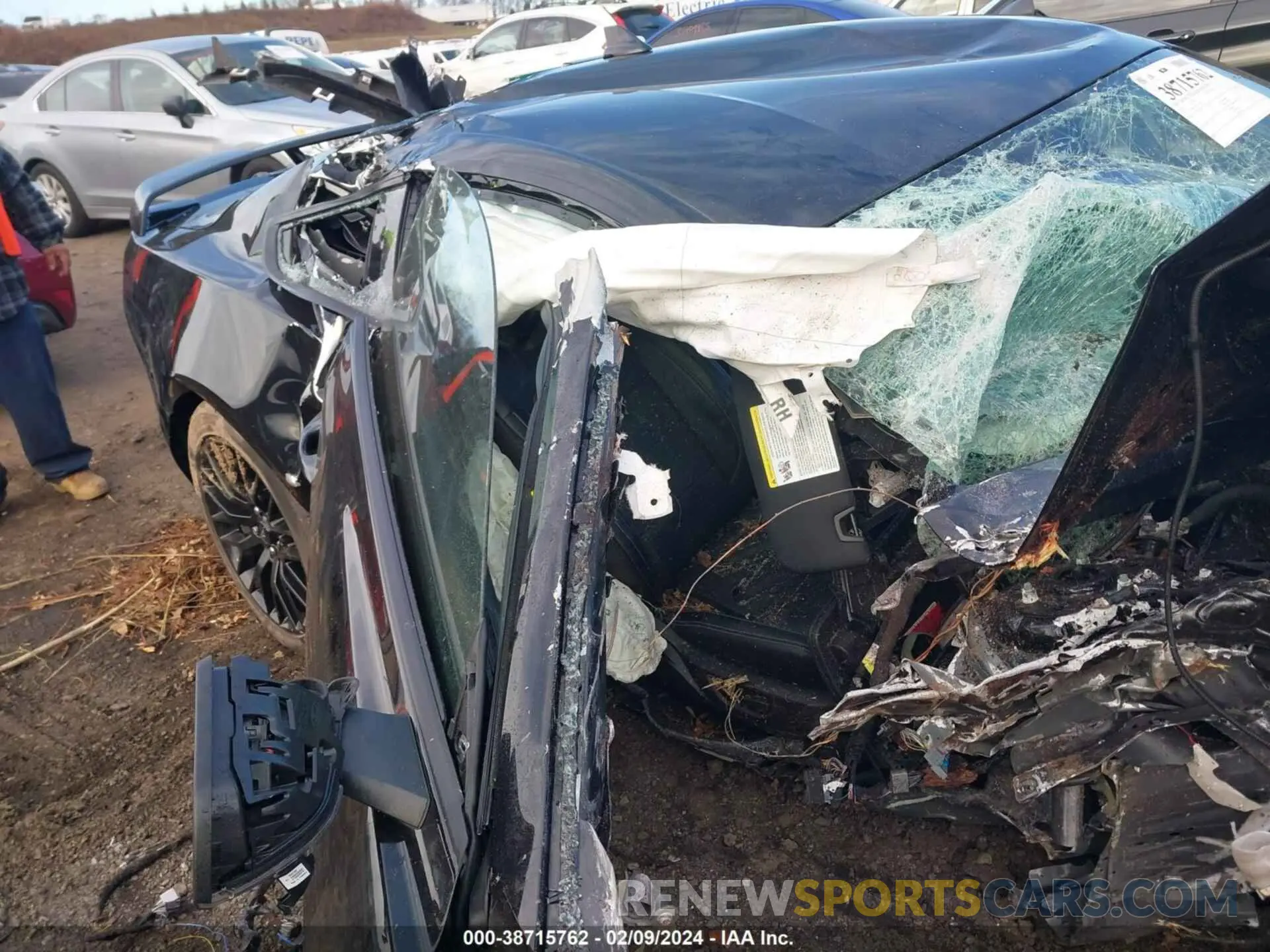 8 Photograph of a damaged car 1FA6P8CF9N5111439 FORD MUSTANG 2022