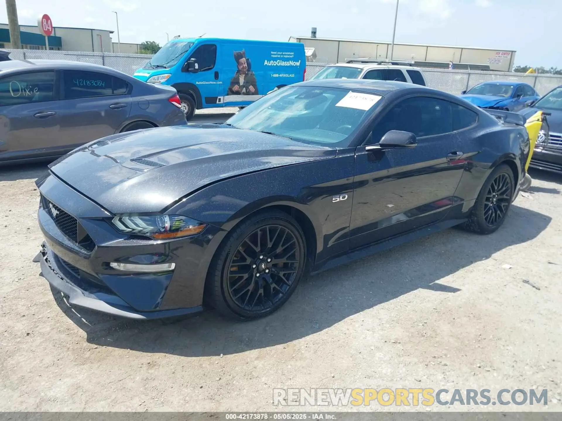 2 Photograph of a damaged car 1FA6P8CF9N5118407 FORD MUSTANG 2022