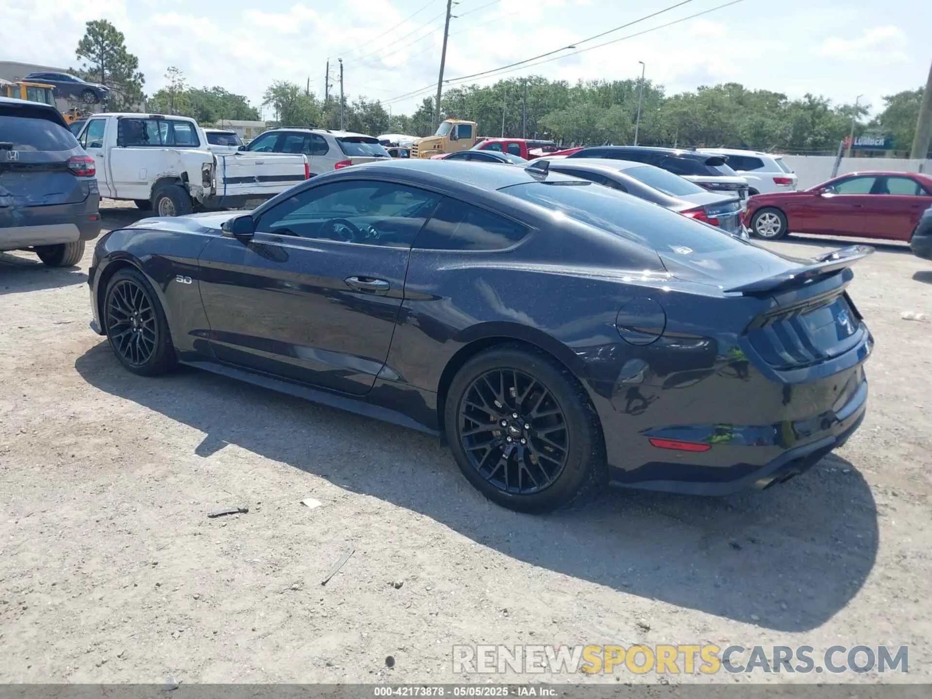 3 Photograph of a damaged car 1FA6P8CF9N5118407 FORD MUSTANG 2022