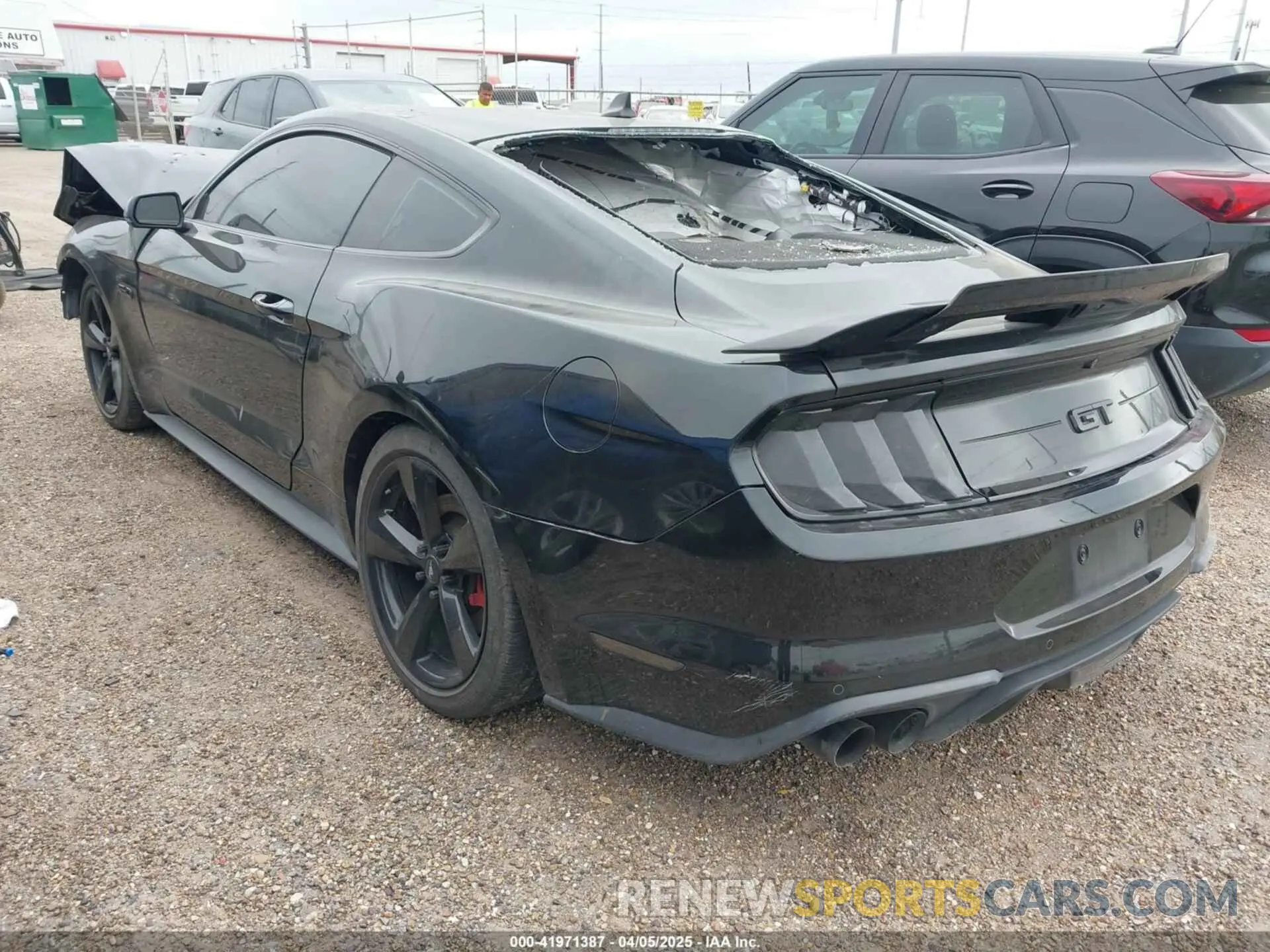3 Photograph of a damaged car 1FA6P8CF9N5125826 FORD MUSTANG 2022