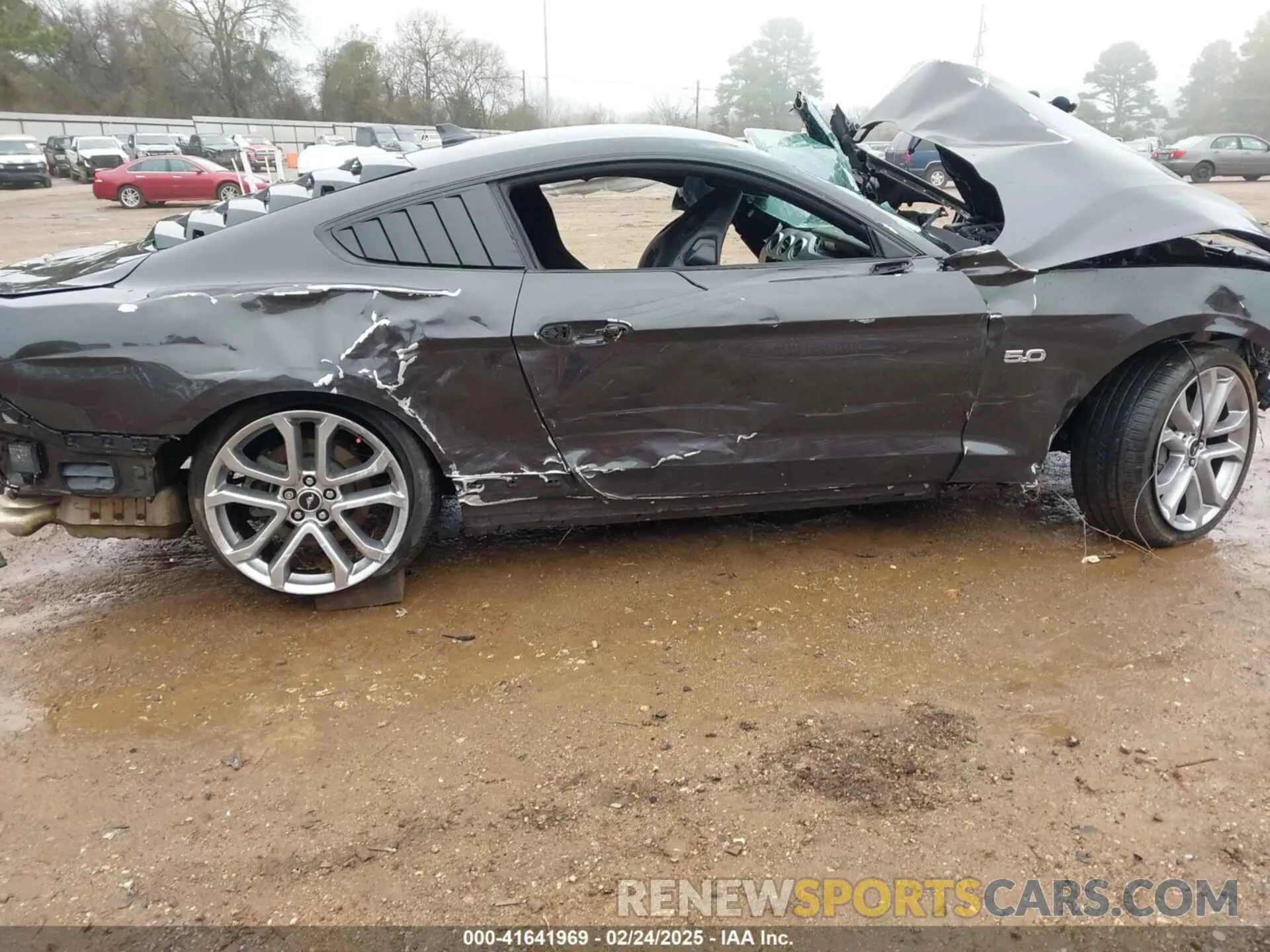 13 Photograph of a damaged car 1FA6P8CF9N5130220 FORD MUSTANG 2022