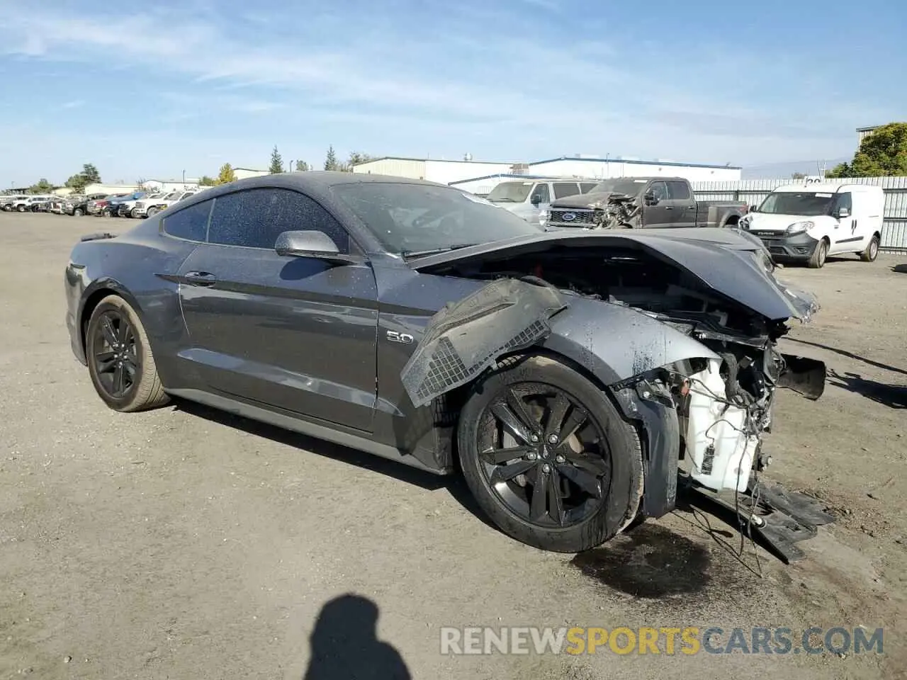 4 Photograph of a damaged car 1FA6P8CF9N5133876 FORD MUSTANG 2022
