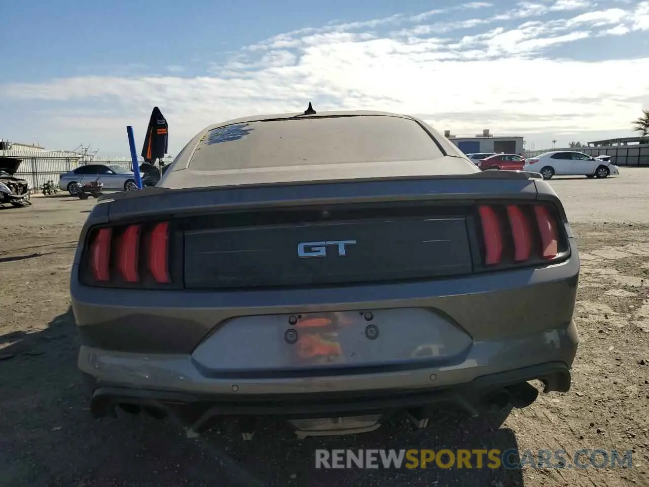 6 Photograph of a damaged car 1FA6P8CF9N5133876 FORD MUSTANG 2022