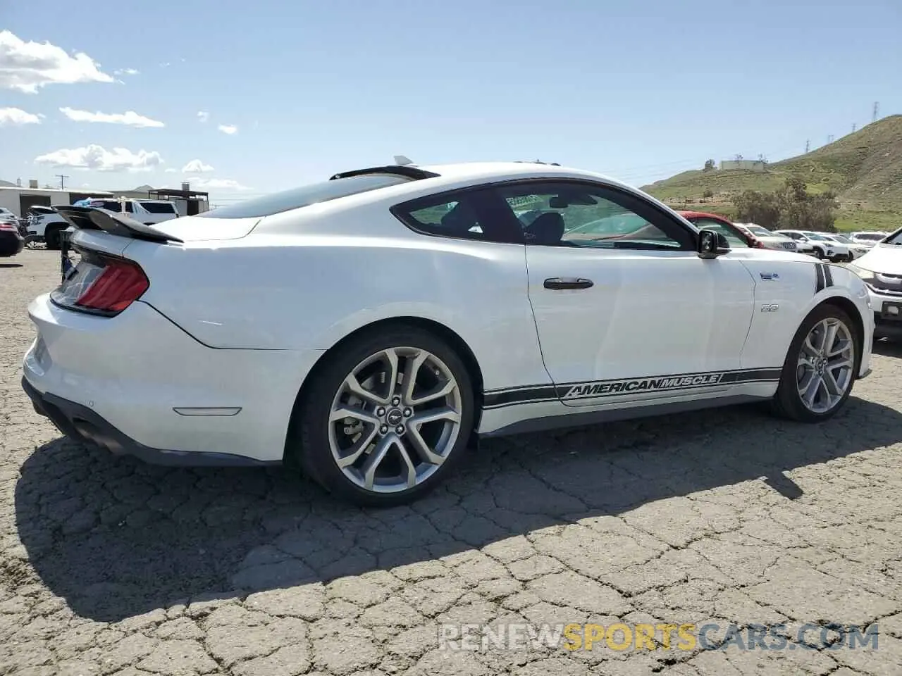 3 Photograph of a damaged car 1FA6P8CF9N5136633 FORD MUSTANG 2022