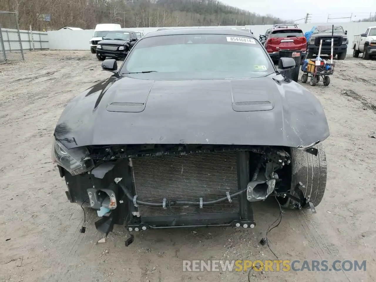 5 Photograph of a damaged car 1FA6P8CF9N5140097 FORD MUSTANG 2022