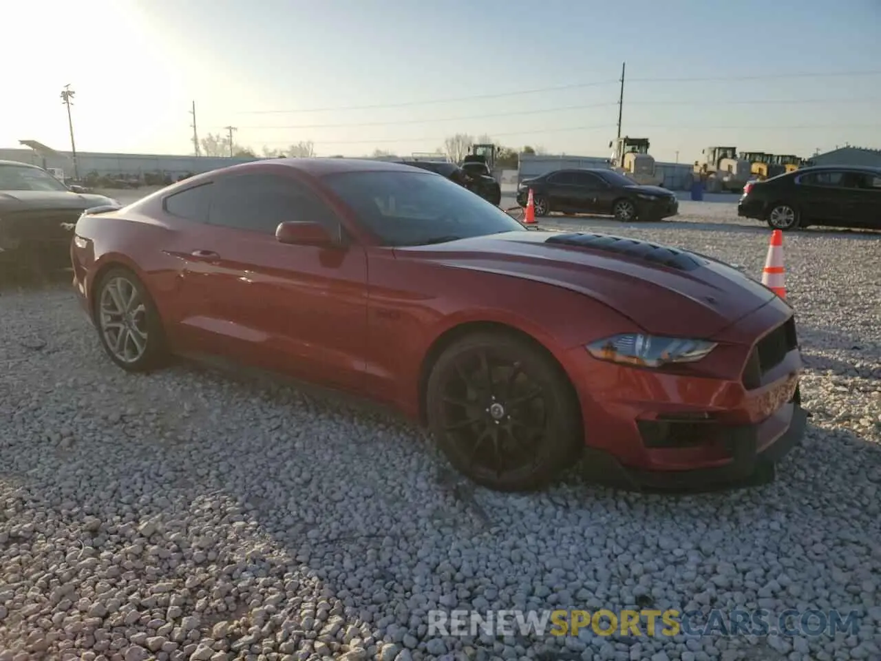 4 Photograph of a damaged car 1FA6P8CF9N5142884 FORD MUSTANG 2022