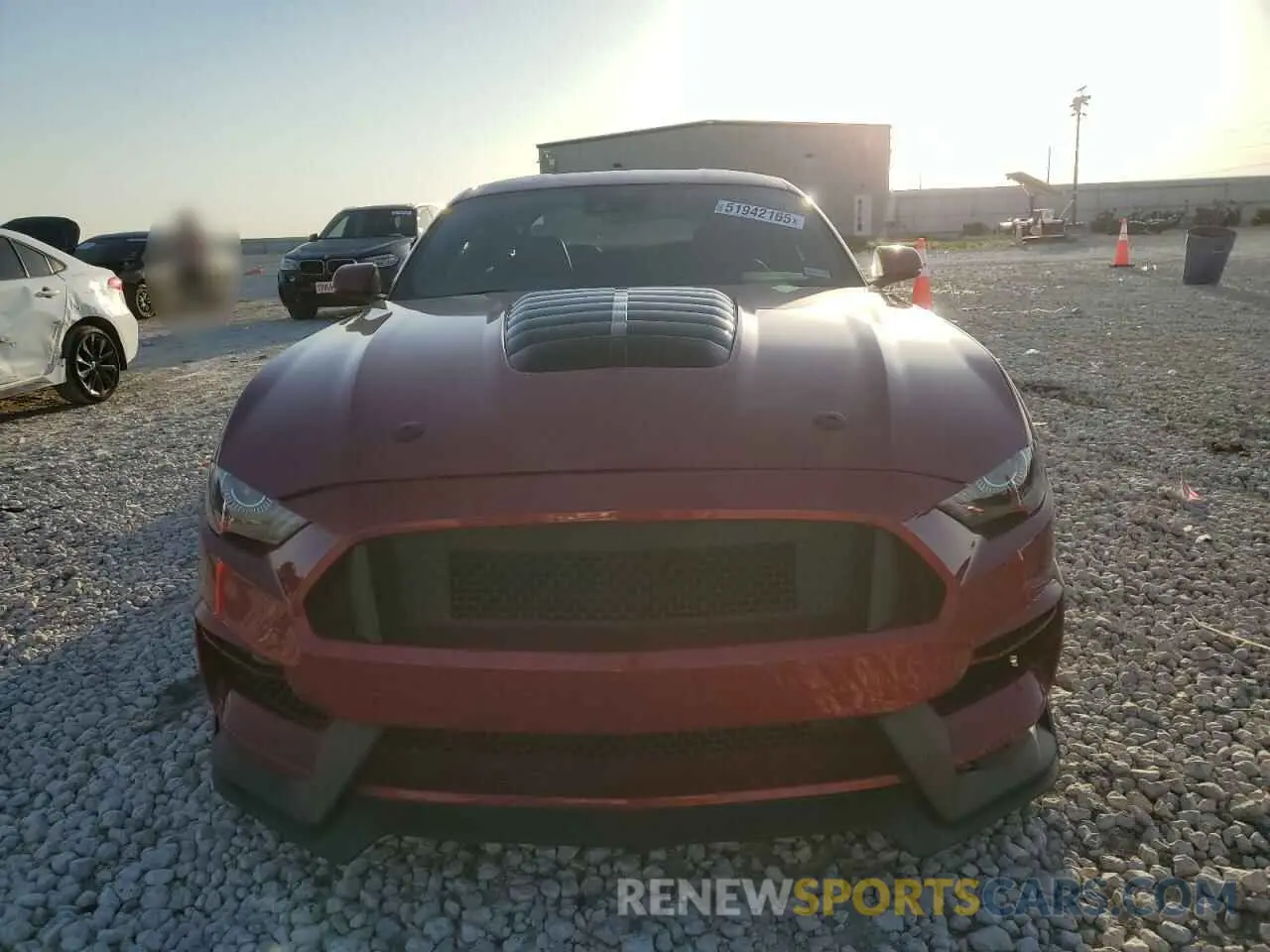 5 Photograph of a damaged car 1FA6P8CF9N5142884 FORD MUSTANG 2022