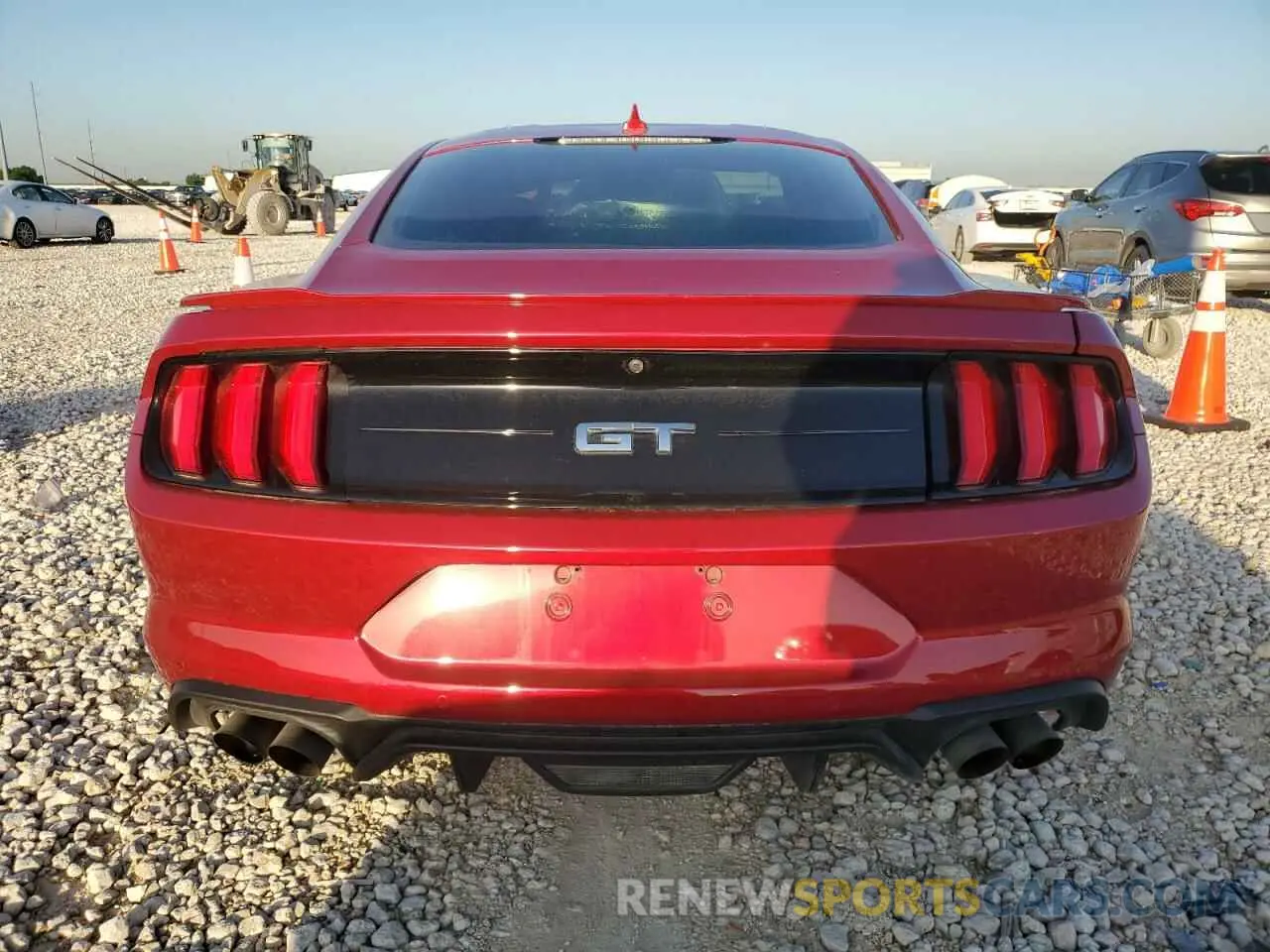 6 Photograph of a damaged car 1FA6P8CF9N5142884 FORD MUSTANG 2022