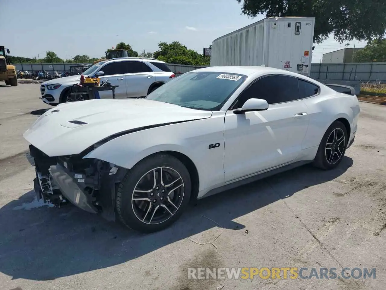 1 Photograph of a damaged car 1FA6P8CFXN5110459 FORD MUSTANG 2022