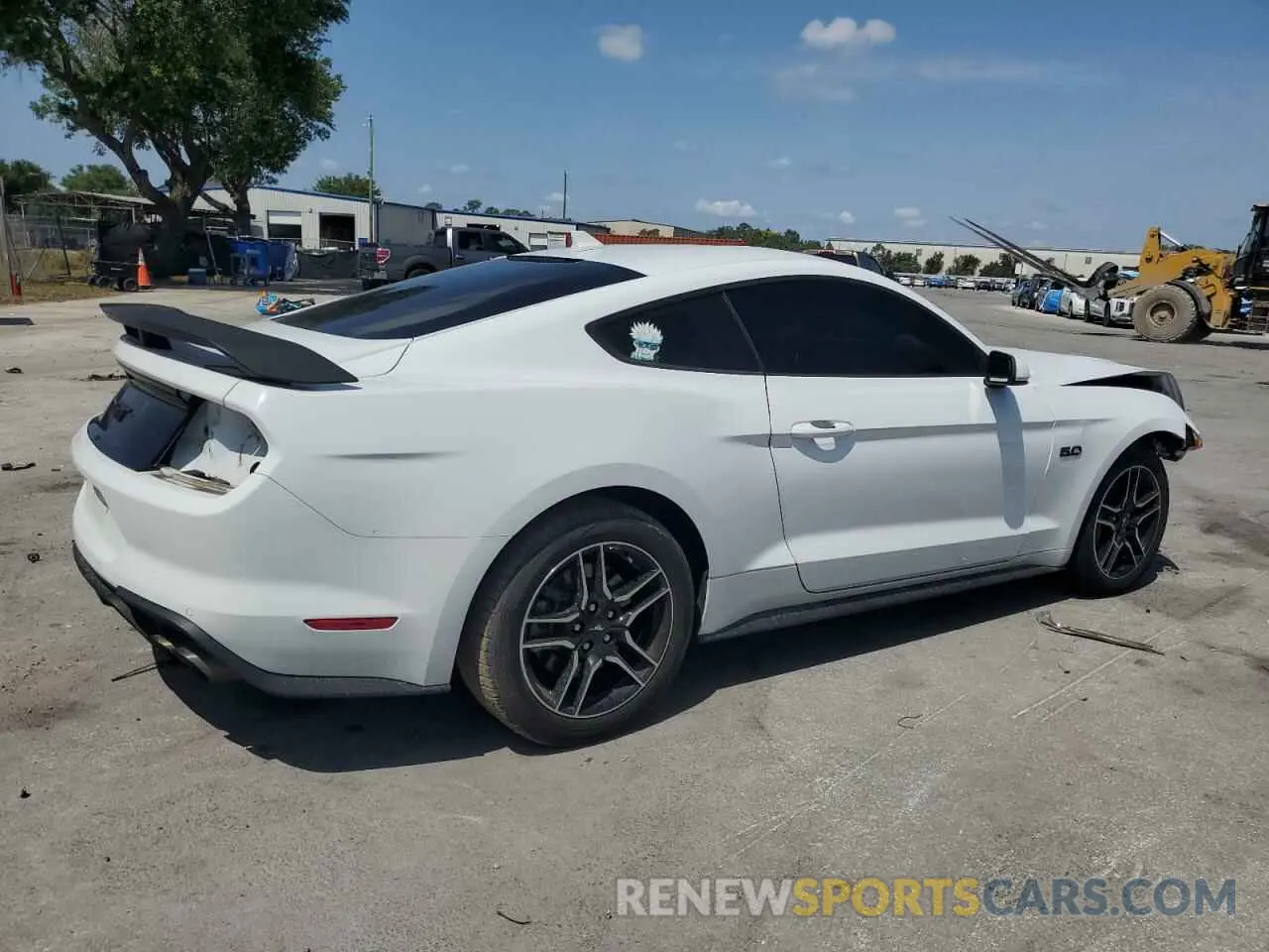 3 Photograph of a damaged car 1FA6P8CFXN5110459 FORD MUSTANG 2022