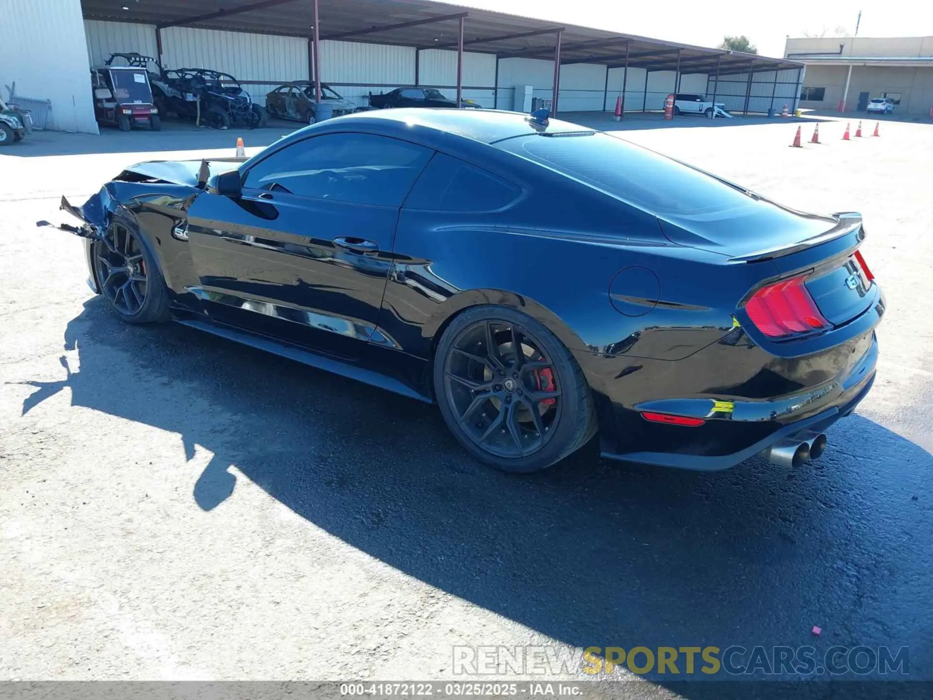 3 Photograph of a damaged car 1FA6P8CFXN5133689 FORD MUSTANG 2022