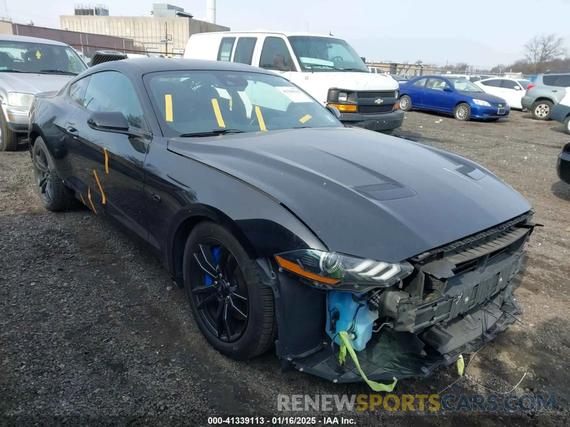 1 Photograph of a damaged car 1FA6P8CFXN5146779 FORD MUSTANG 2022