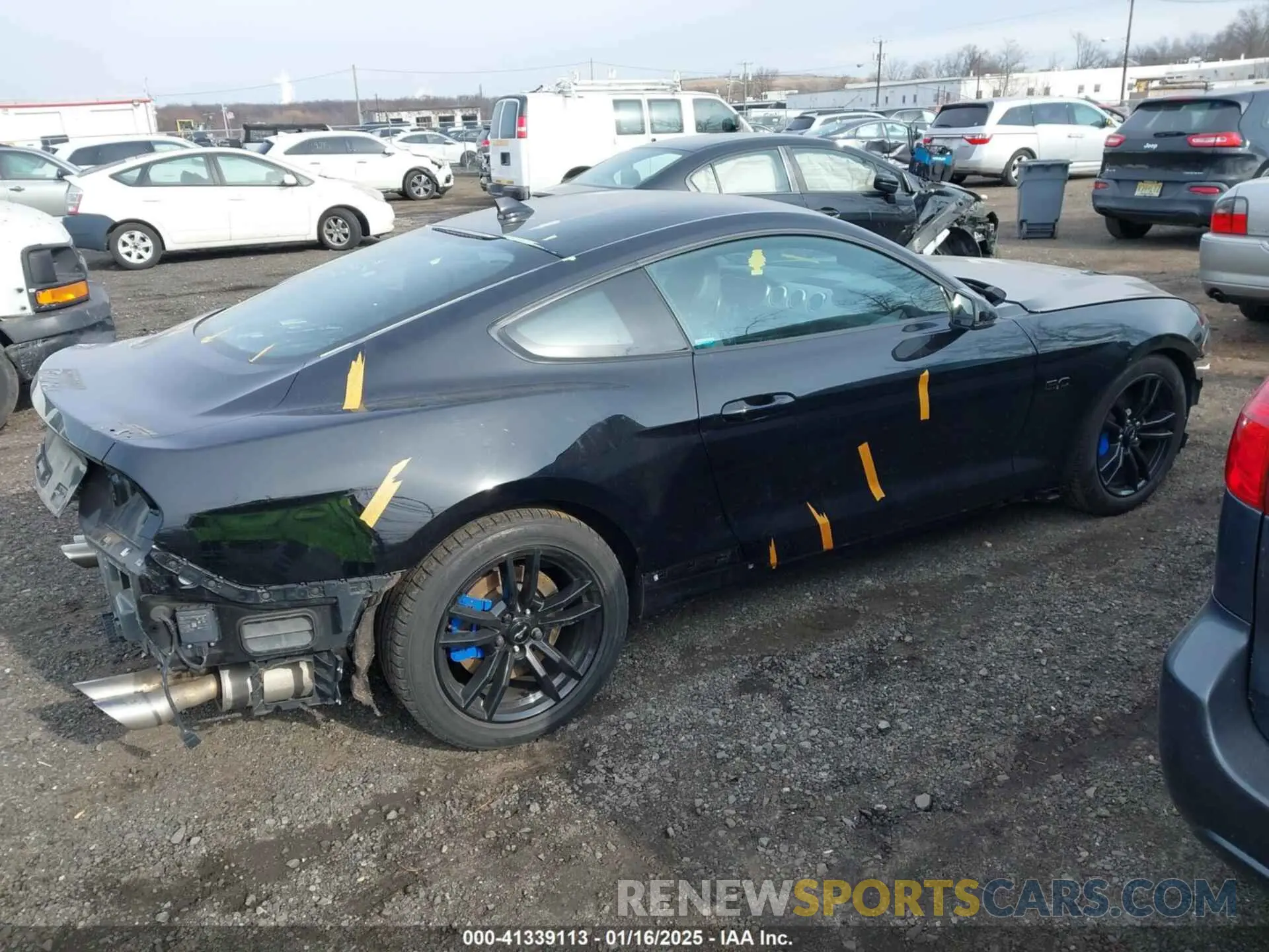 13 Photograph of a damaged car 1FA6P8CFXN5146779 FORD MUSTANG 2022