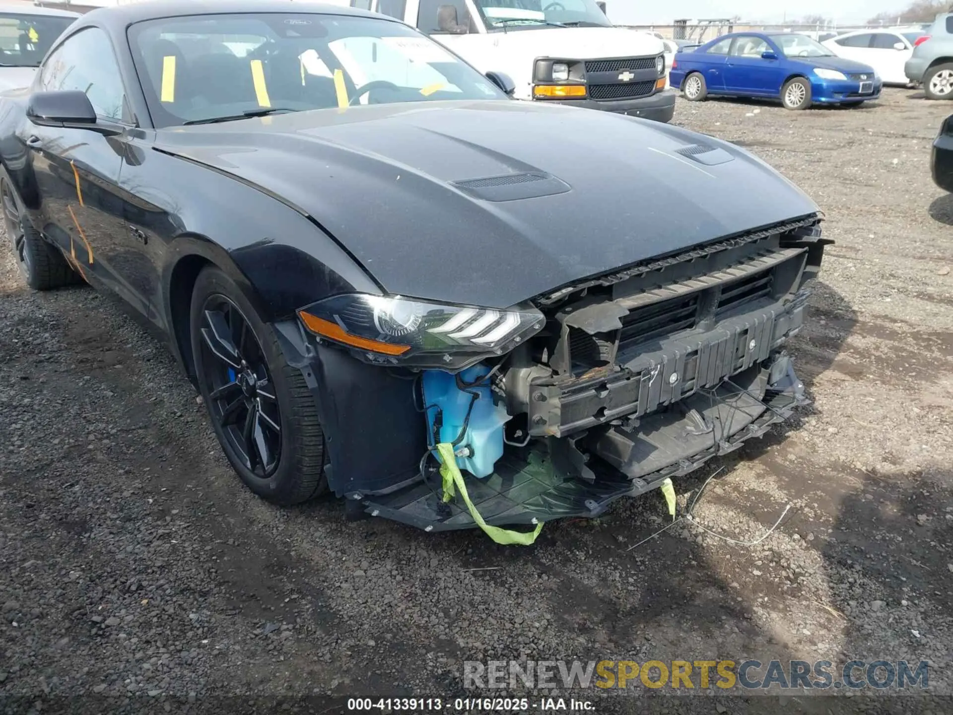 19 Photograph of a damaged car 1FA6P8CFXN5146779 FORD MUSTANG 2022