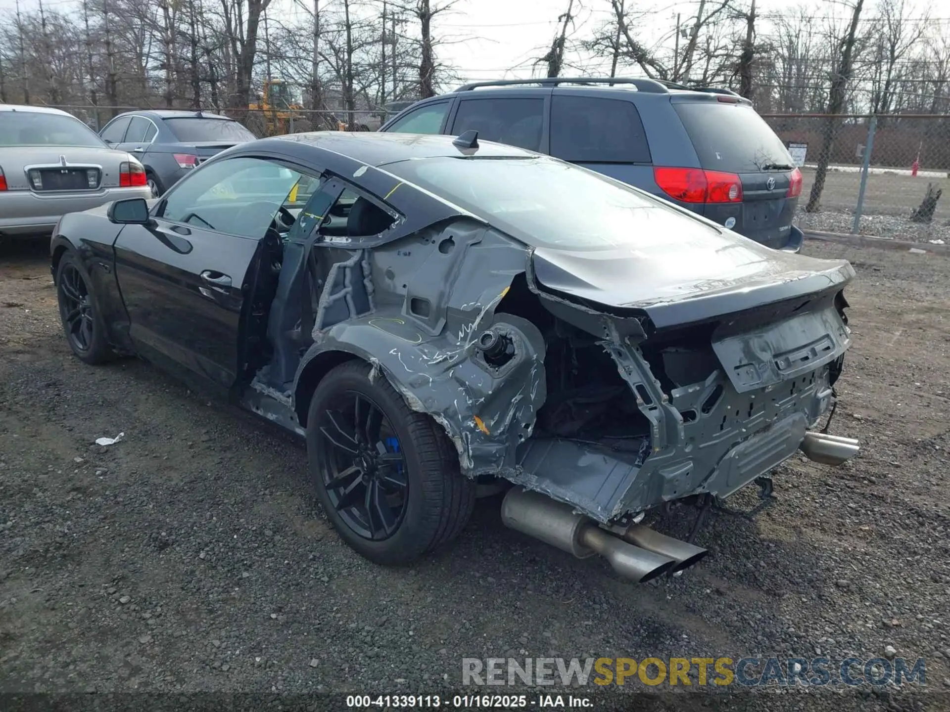 3 Photograph of a damaged car 1FA6P8CFXN5146779 FORD MUSTANG 2022