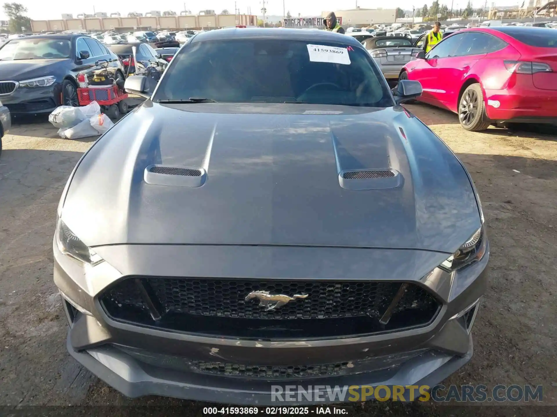 12 Photograph of a damaged car 1FA6P8CFXN5147964 FORD MUSTANG 2022