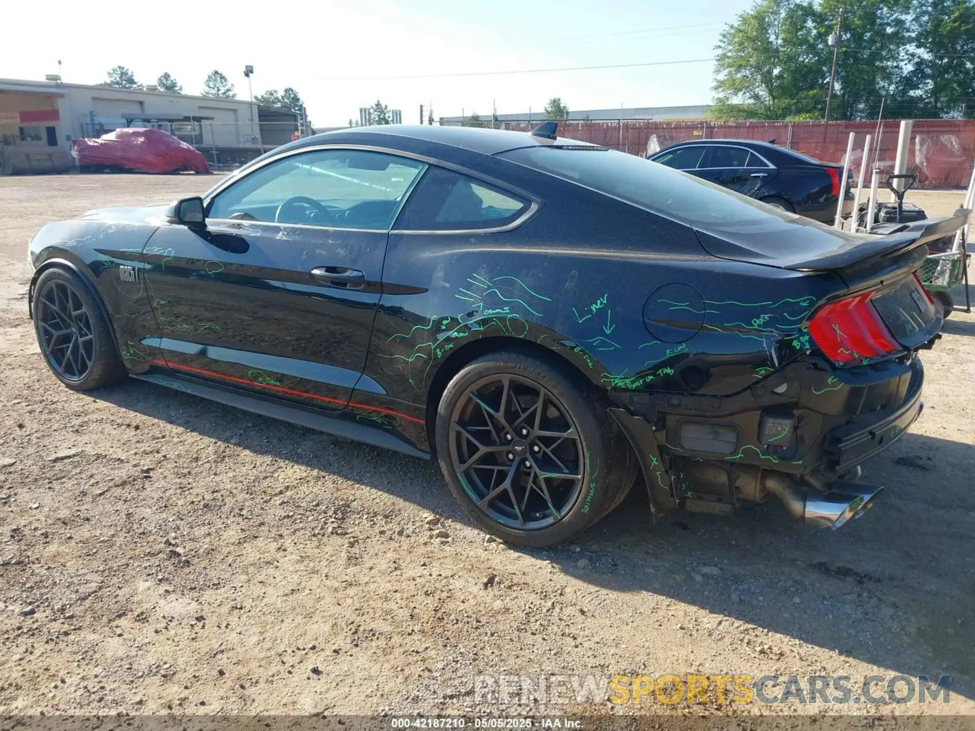 3 Photograph of a damaged car 1FA6P8R06N5552691 FORD MUSTANG 2022