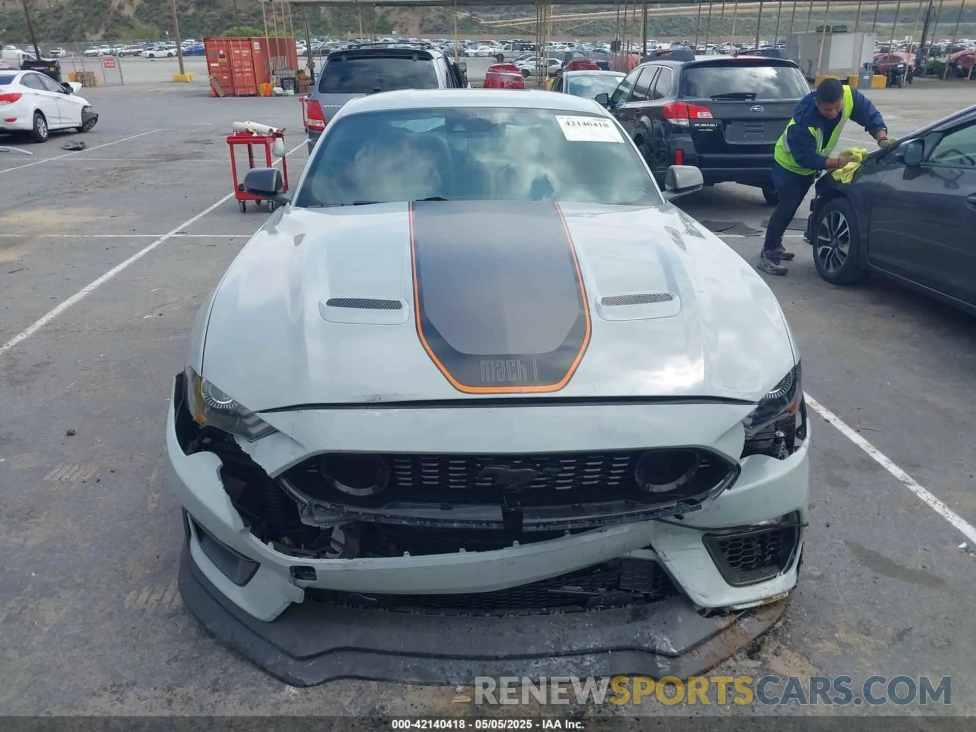 12 Photograph of a damaged car 1FA6P8R08N5552580 FORD MUSTANG 2022