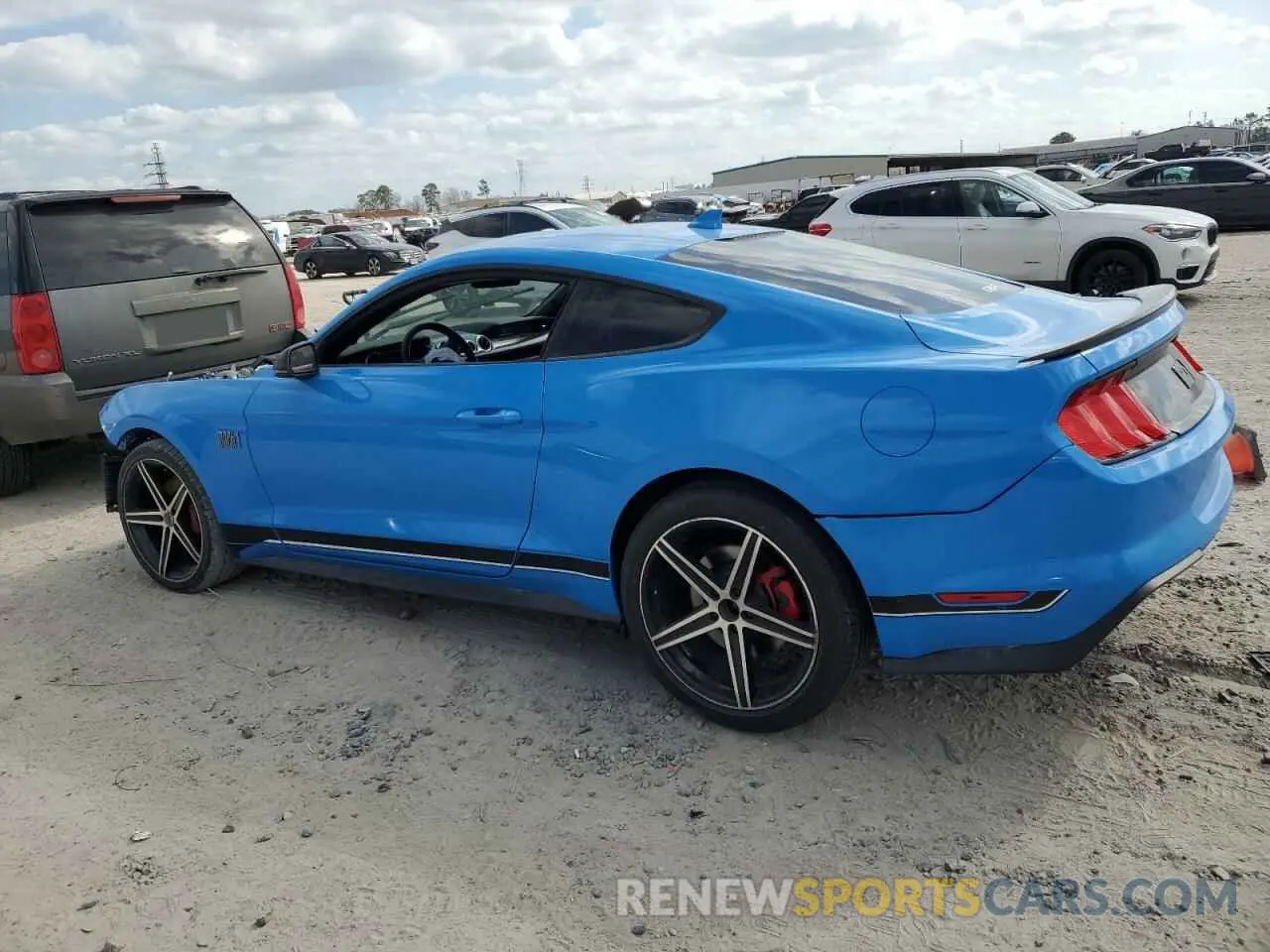 2 Photograph of a damaged car 1FA6P8R0XN5551110 FORD MUSTANG 2022