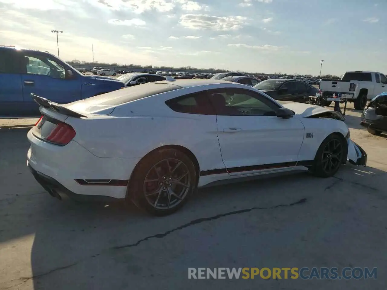 3 Photograph of a damaged car 1FA6P8R0XN5554329 FORD MUSTANG 2022