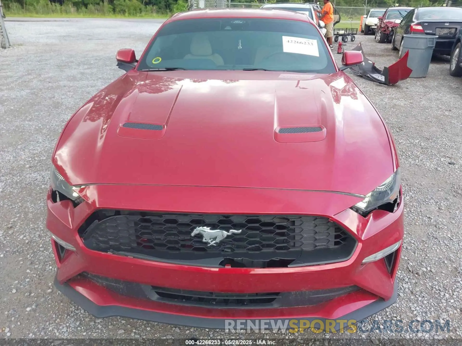 18 Photograph of a damaged car 1FA6P8TH0N5114862 FORD MUSTANG 2022