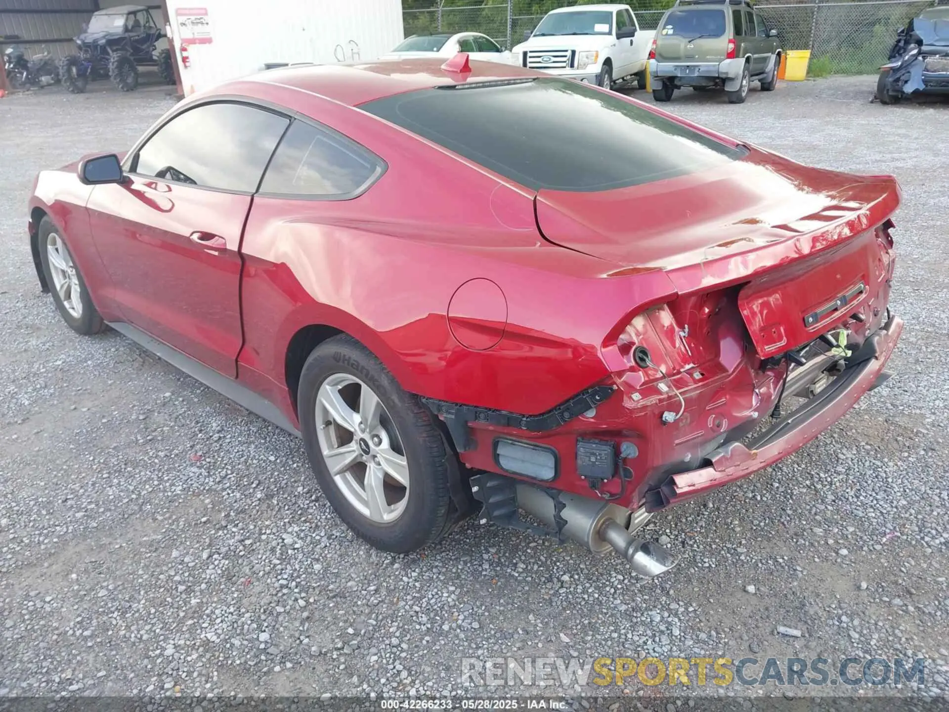 3 Photograph of a damaged car 1FA6P8TH0N5114862 FORD MUSTANG 2022