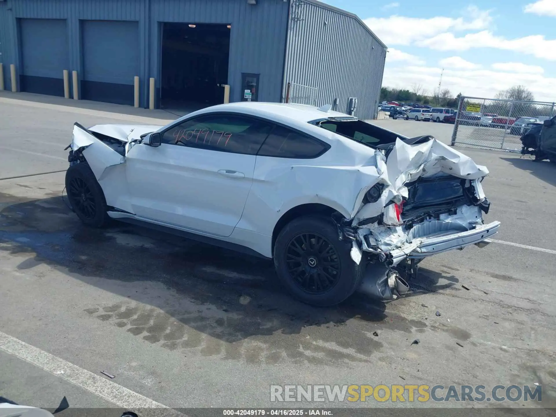 3 Photograph of a damaged car 1FA6P8TH0N5139048 FORD MUSTANG 2022