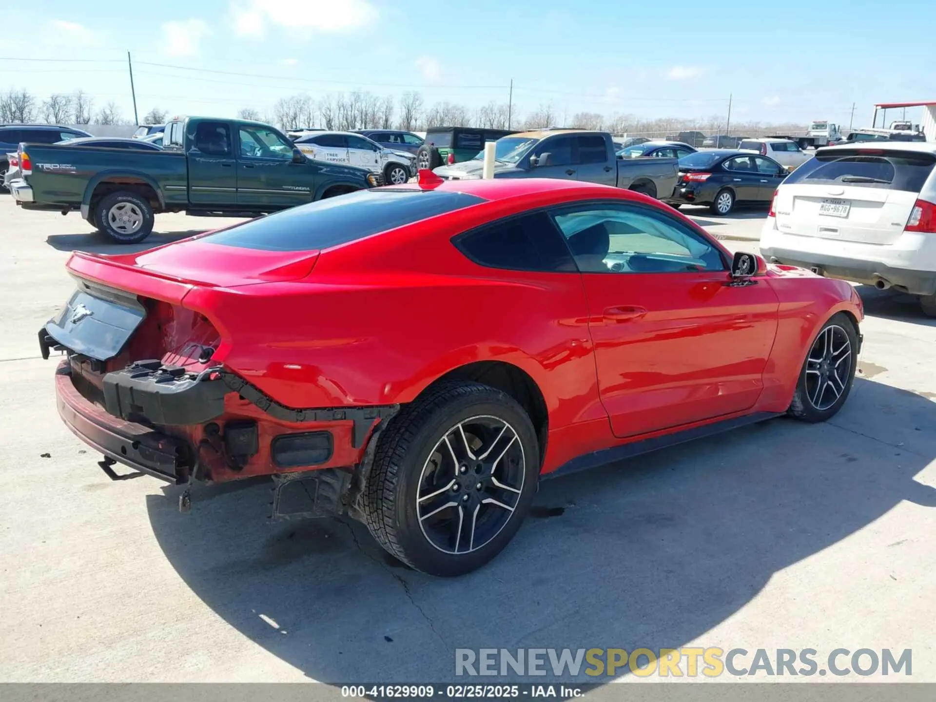 4 Photograph of a damaged car 1FA6P8TH1N5101036 FORD MUSTANG 2022