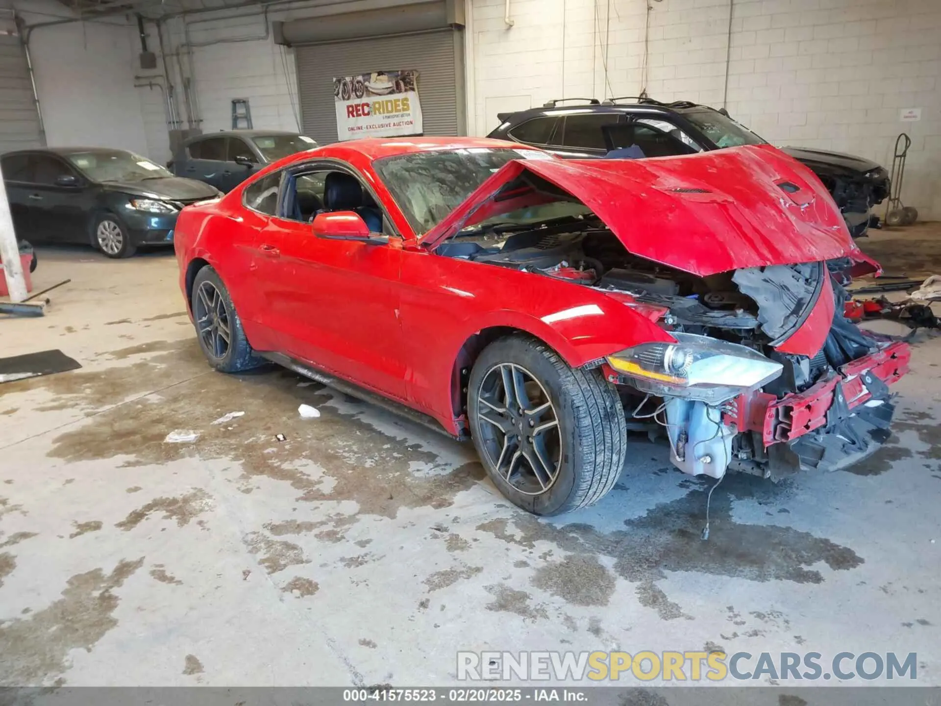 1 Photograph of a damaged car 1FA6P8TH1N5101991 FORD MUSTANG 2022