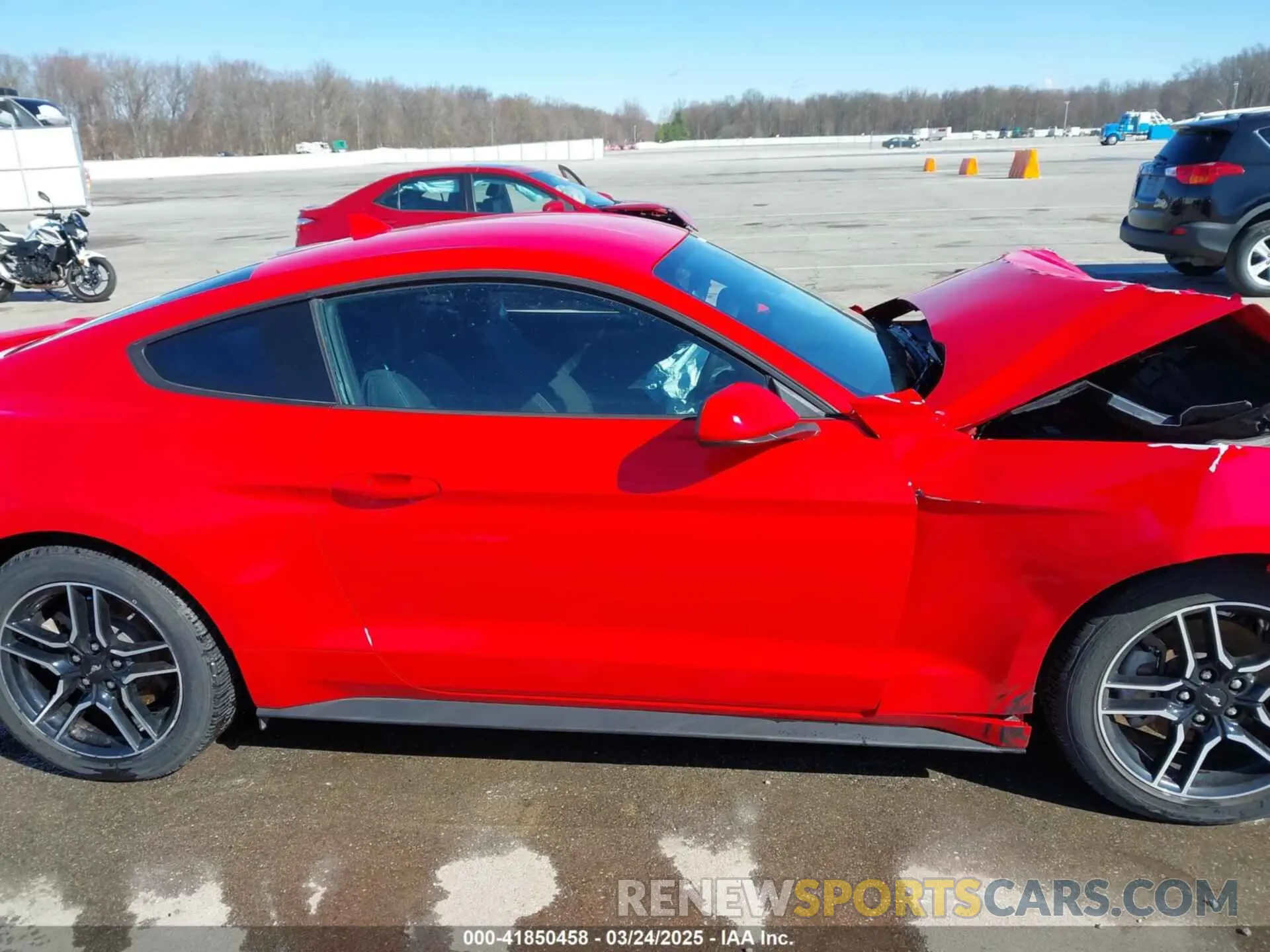 13 Photograph of a damaged car 1FA6P8TH1N5126504 FORD MUSTANG 2022