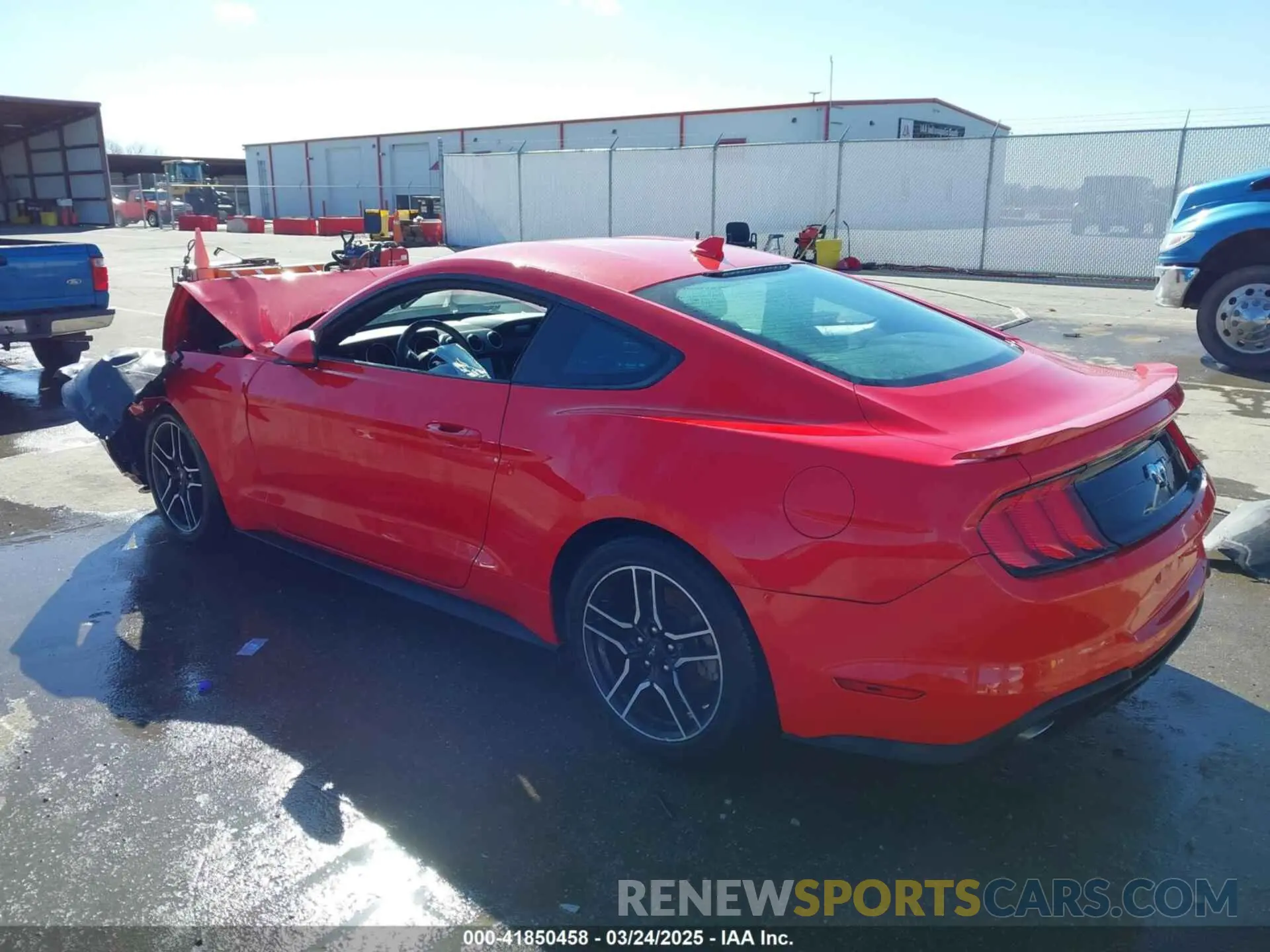 3 Photograph of a damaged car 1FA6P8TH1N5126504 FORD MUSTANG 2022