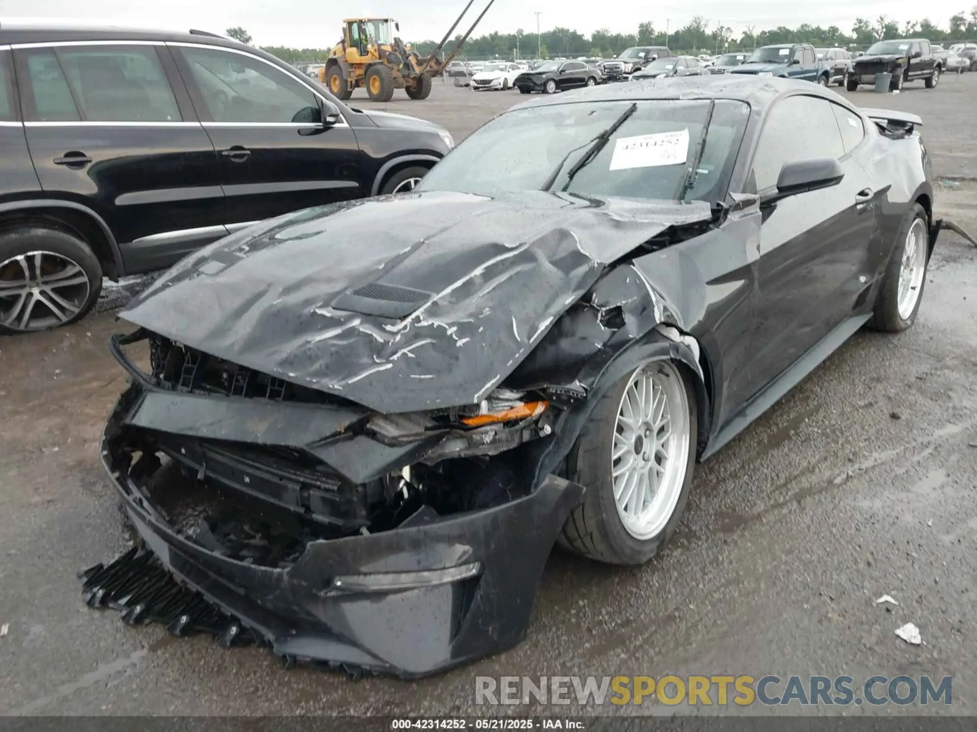 2 Photograph of a damaged car 1FA6P8TH2N5113664 FORD MUSTANG 2022