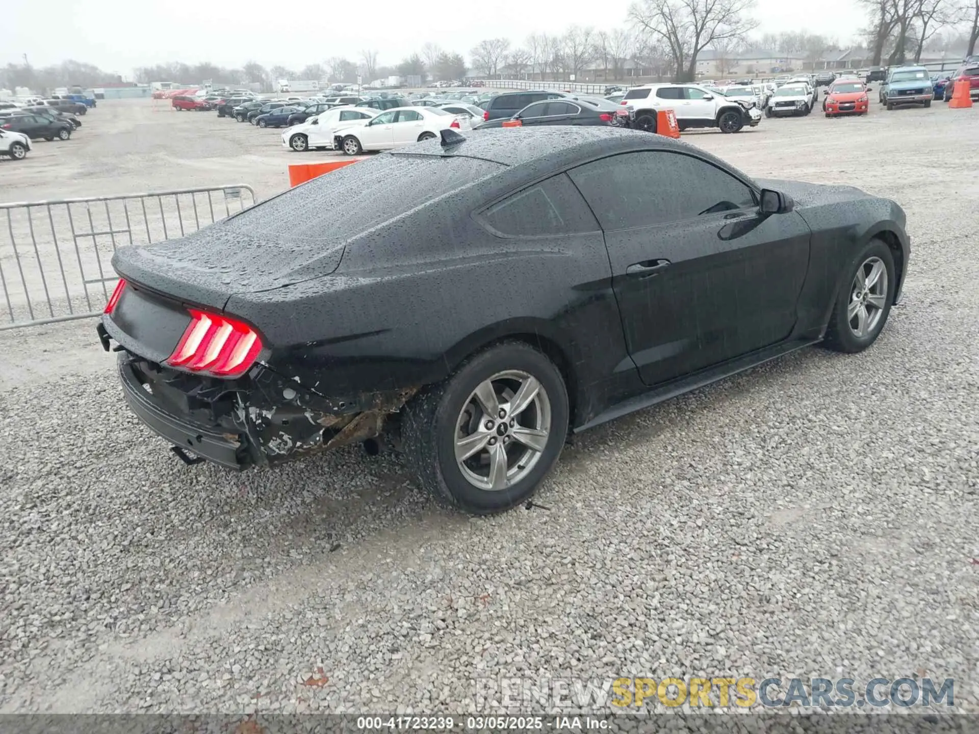 4 Photograph of a damaged car 1FA6P8TH2N5133445 FORD MUSTANG 2022