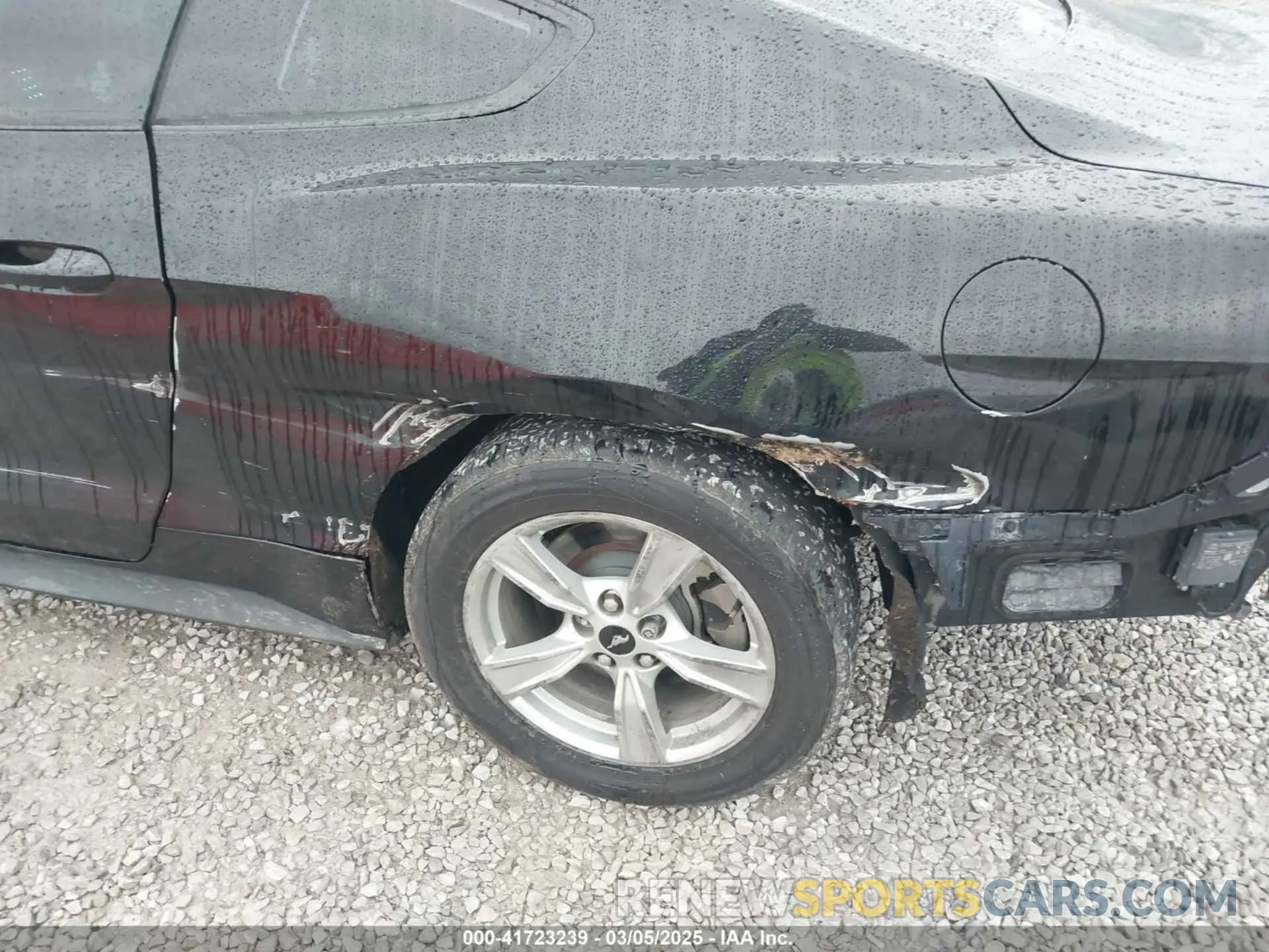 6 Photograph of a damaged car 1FA6P8TH2N5133445 FORD MUSTANG 2022