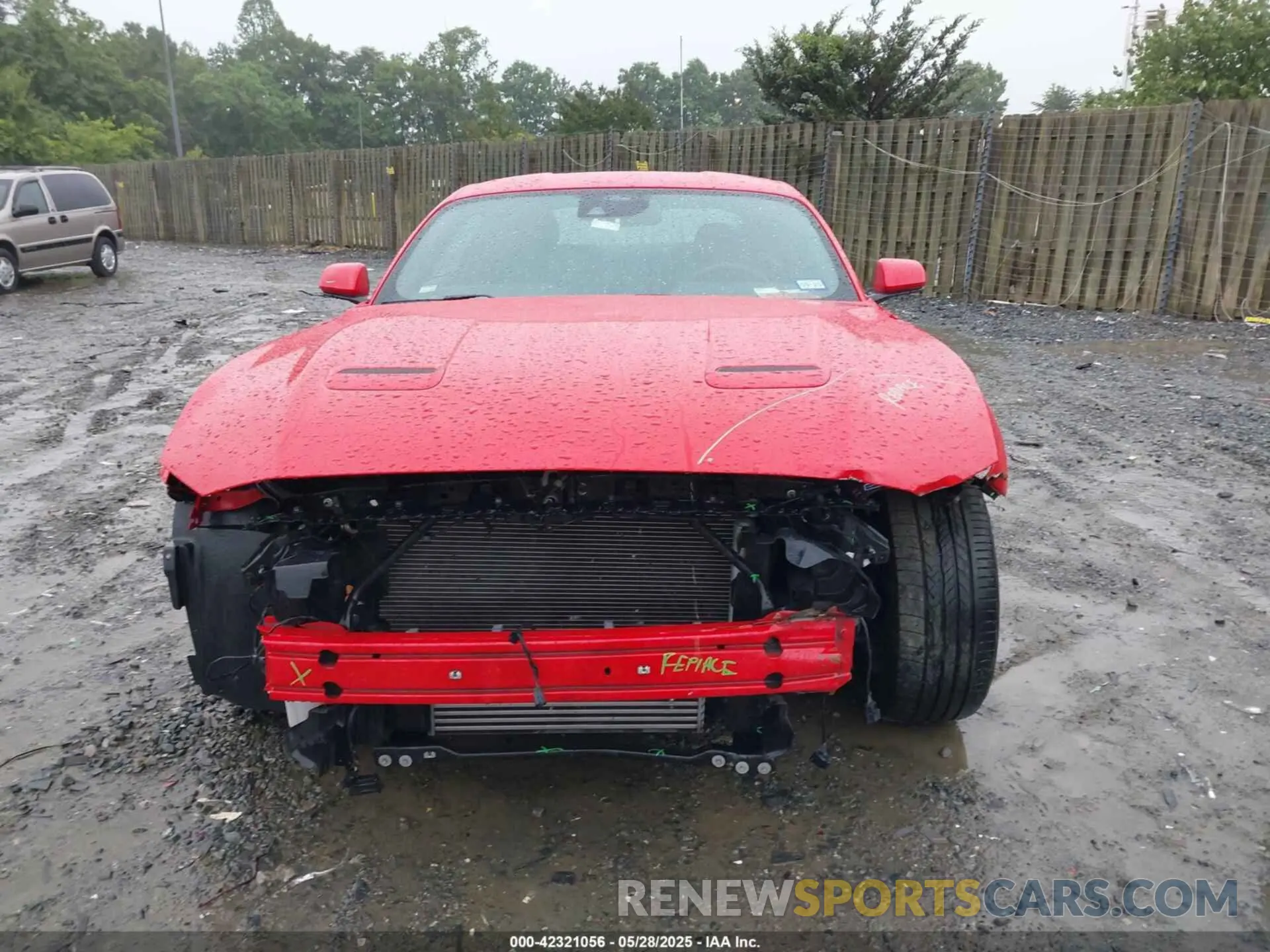 13 Photograph of a damaged car 1FA6P8TH2N5138273 FORD MUSTANG 2022