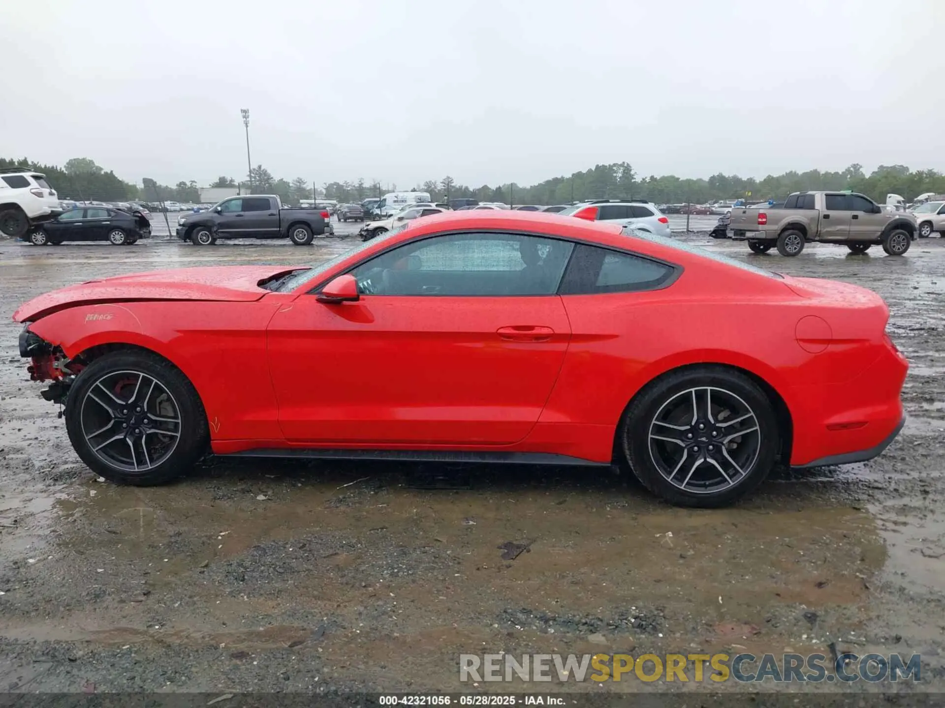 15 Photograph of a damaged car 1FA6P8TH2N5138273 FORD MUSTANG 2022