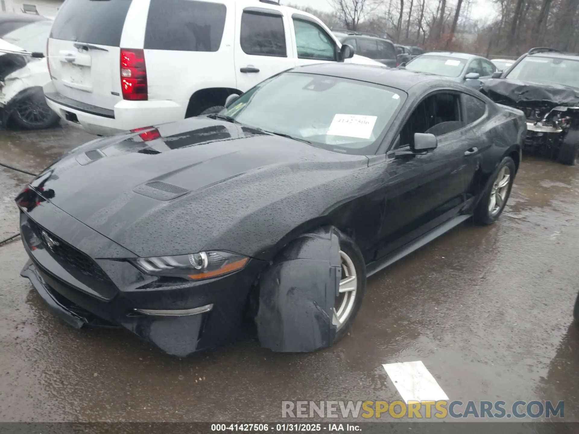 2 Photograph of a damaged car 1FA6P8TH4N5125234 FORD MUSTANG 2022