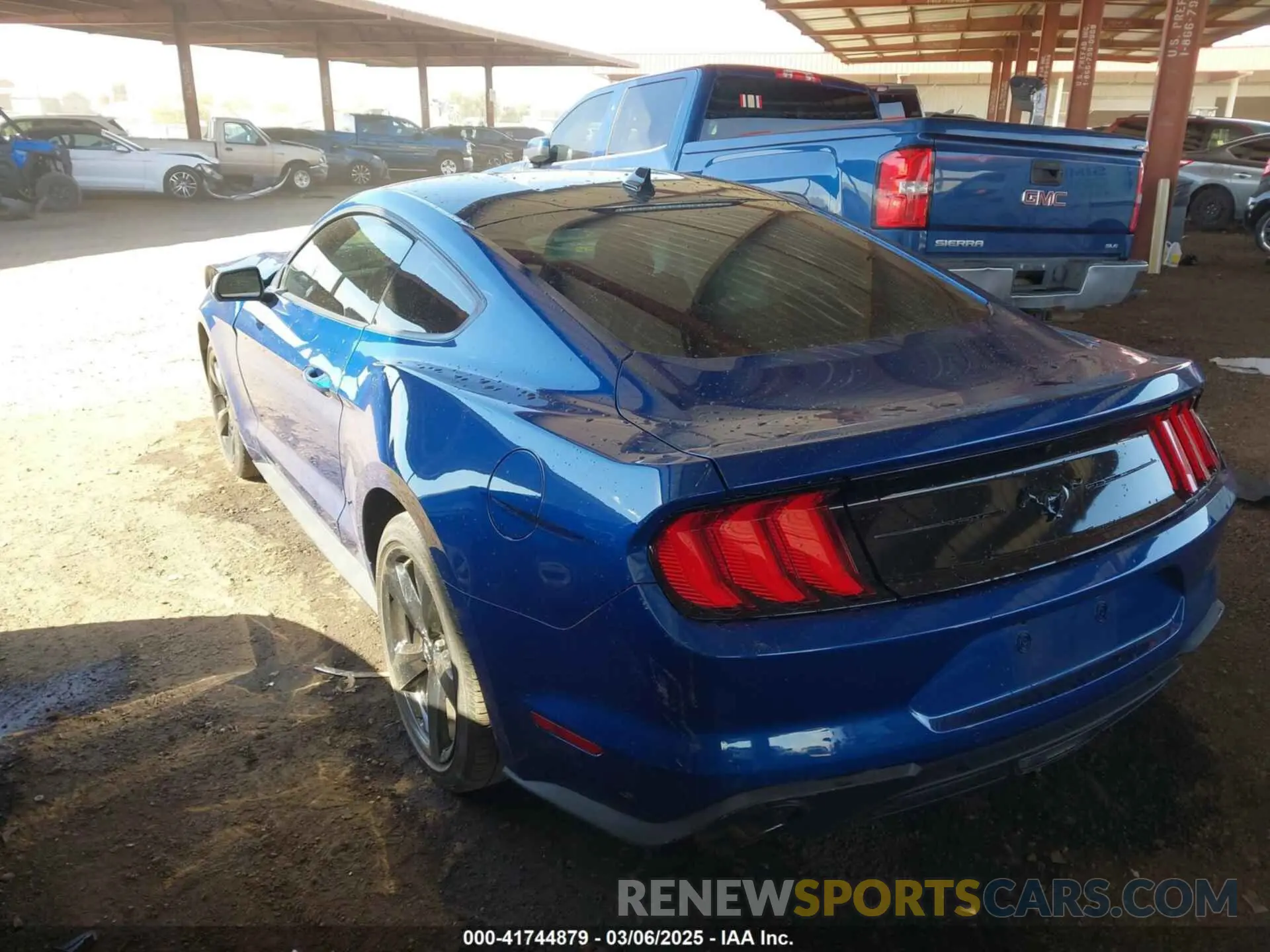 3 Photograph of a damaged car 1FA6P8TH5N5140485 FORD MUSTANG 2022
