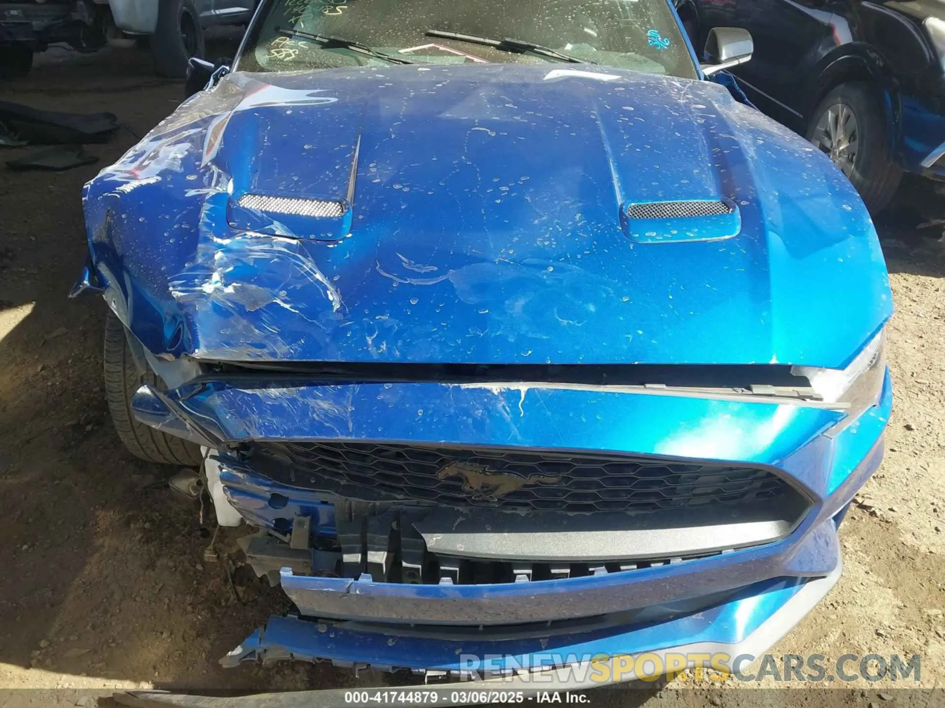 6 Photograph of a damaged car 1FA6P8TH5N5140485 FORD MUSTANG 2022