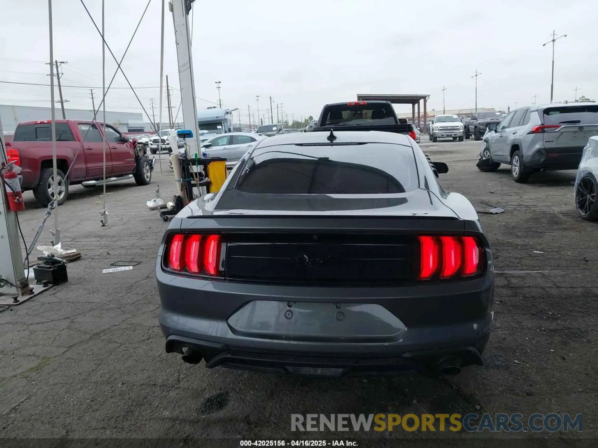 17 Photograph of a damaged car 1FA6P8TH5N5142558 FORD MUSTANG 2022