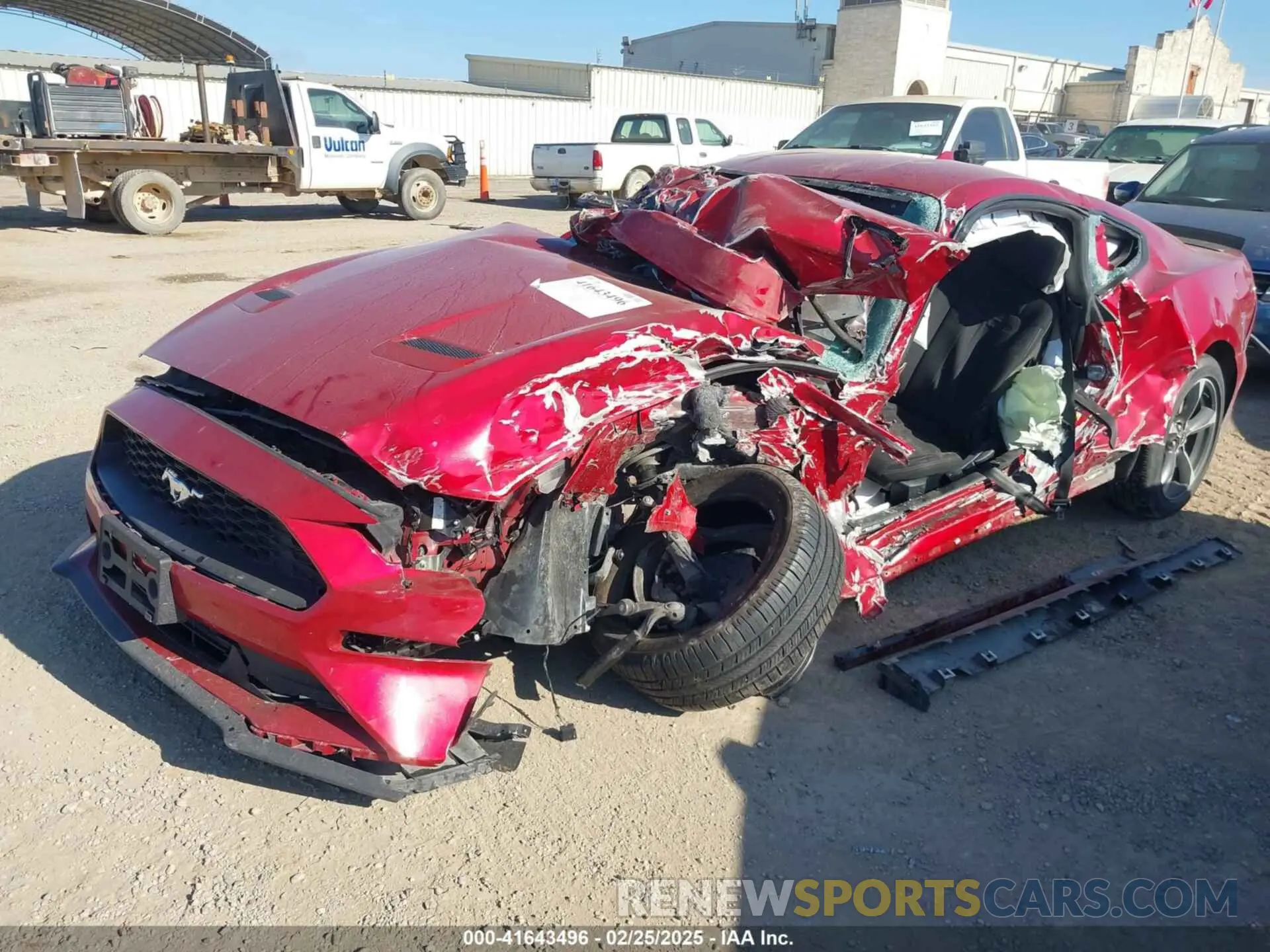 2 Photograph of a damaged car 1FA6P8TH5N5147680 FORD MUSTANG 2022