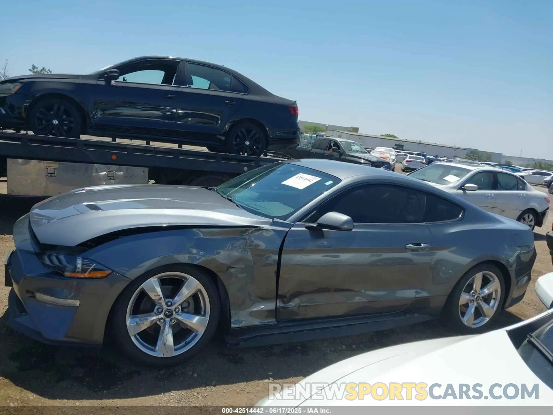 14 Photograph of a damaged car 1FA6P8TH5N5147971 FORD MUSTANG 2022