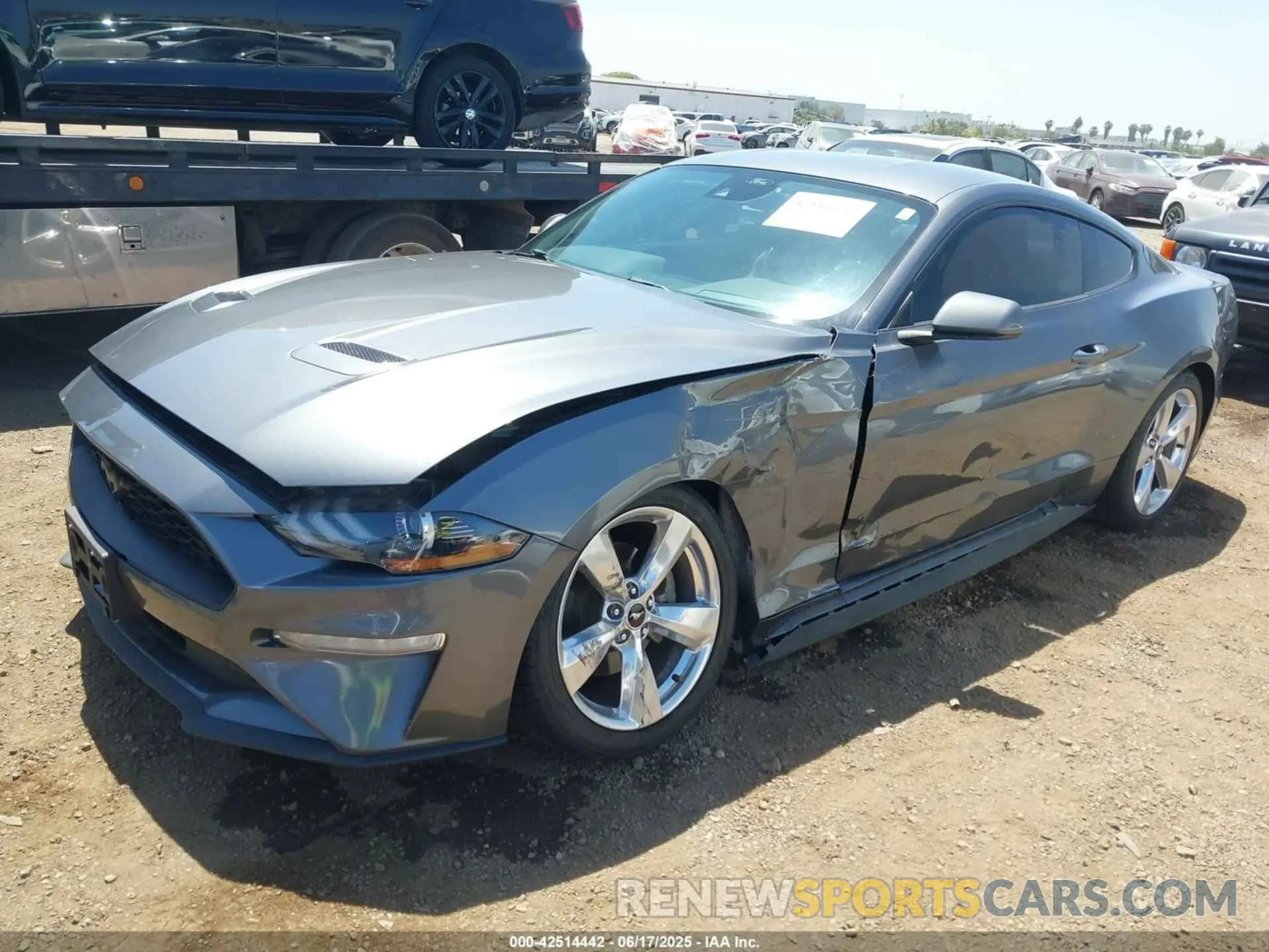 2 Photograph of a damaged car 1FA6P8TH5N5147971 FORD MUSTANG 2022